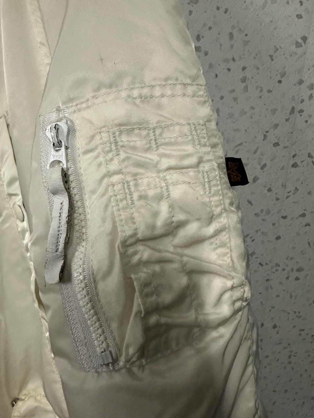 Alpha Industries Vintage Alpha Industries Hooded Jacket Made In Usa Size US M / EU 48-50 / 2 - 5 Thumbnail