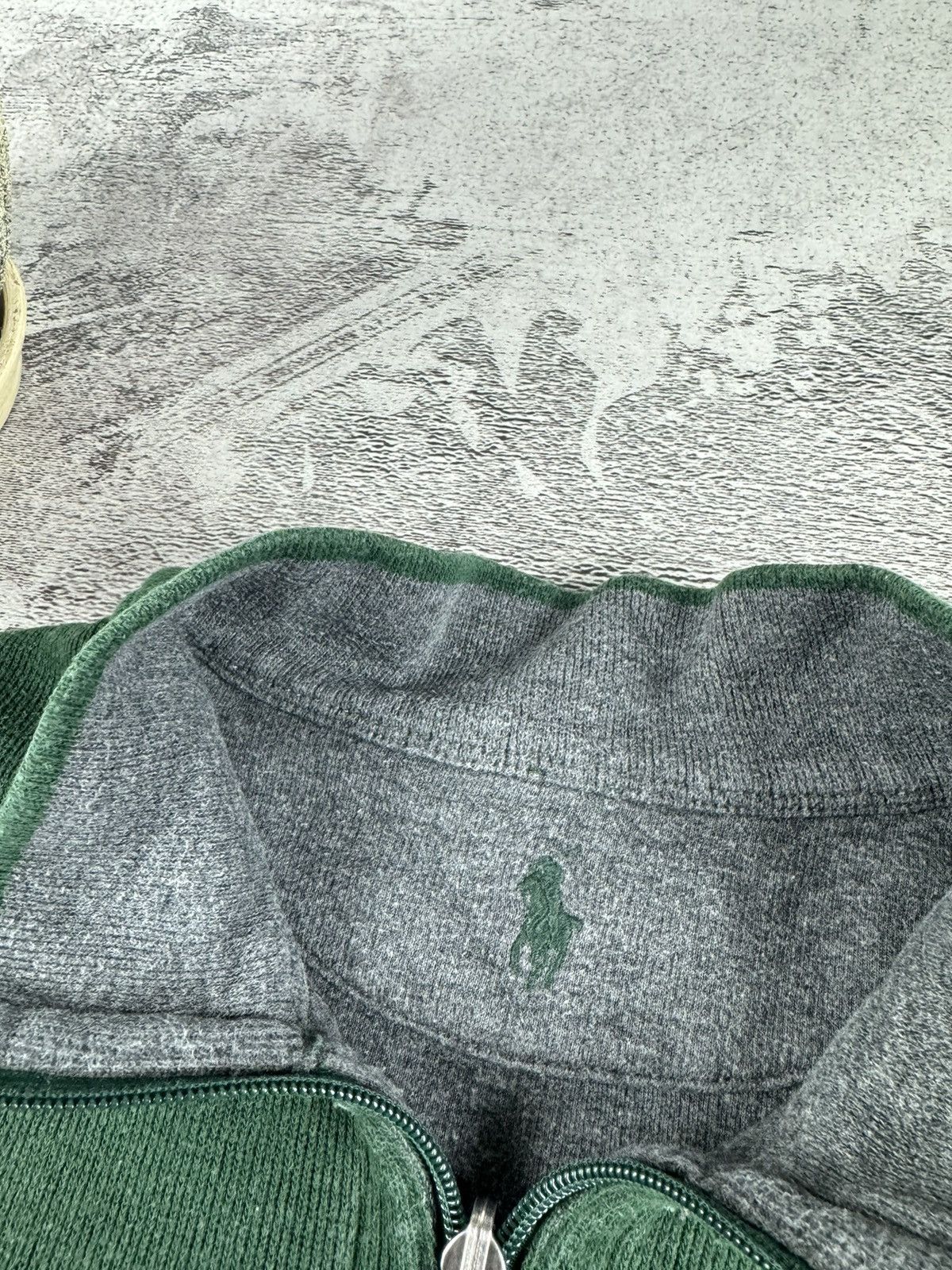 Polo Ralph Lauren Polo Ralph 2 in 1 Reversible 1/3 1/4 Sweatshirt Pullover Size US L / EU 52-54 / 3 - 10 Thumbnail