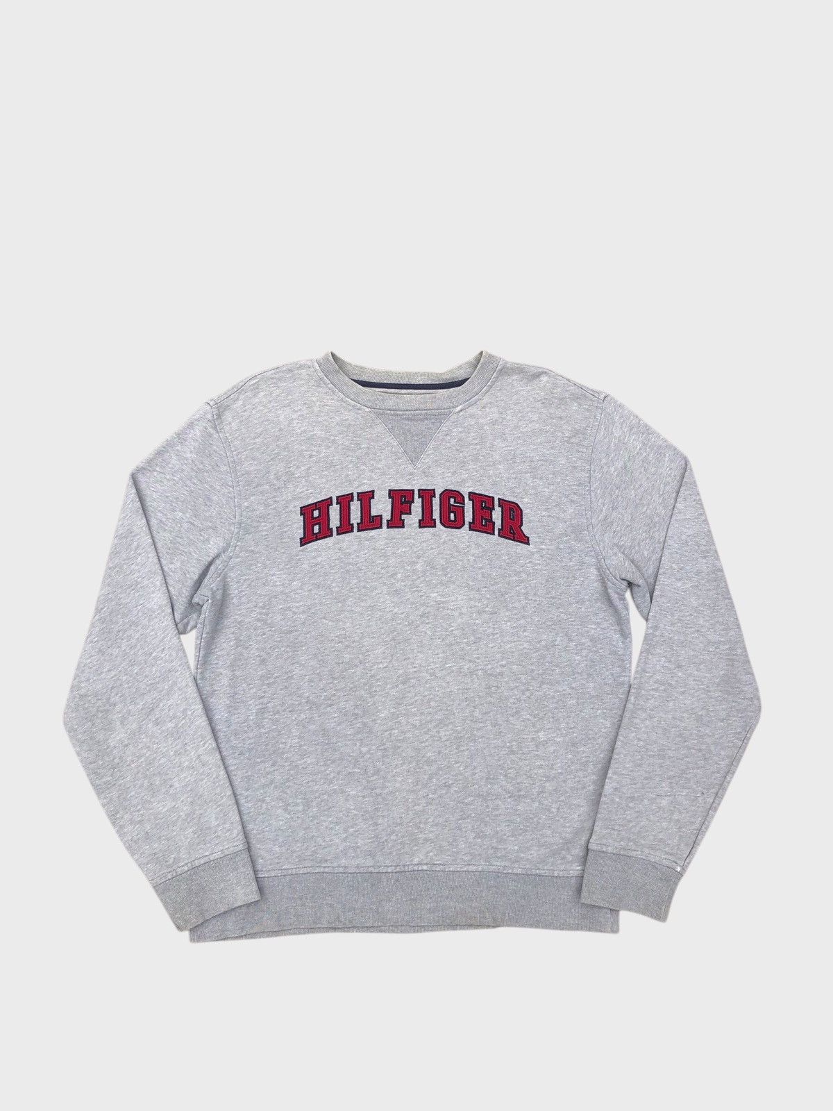 Tommy Hilfiger × Vintage Vintage 90s Tommy Hilfiger Spellout Embroidery Sweatshirt Size US M / EU 48-50 / 2 - 1 Thumbnail