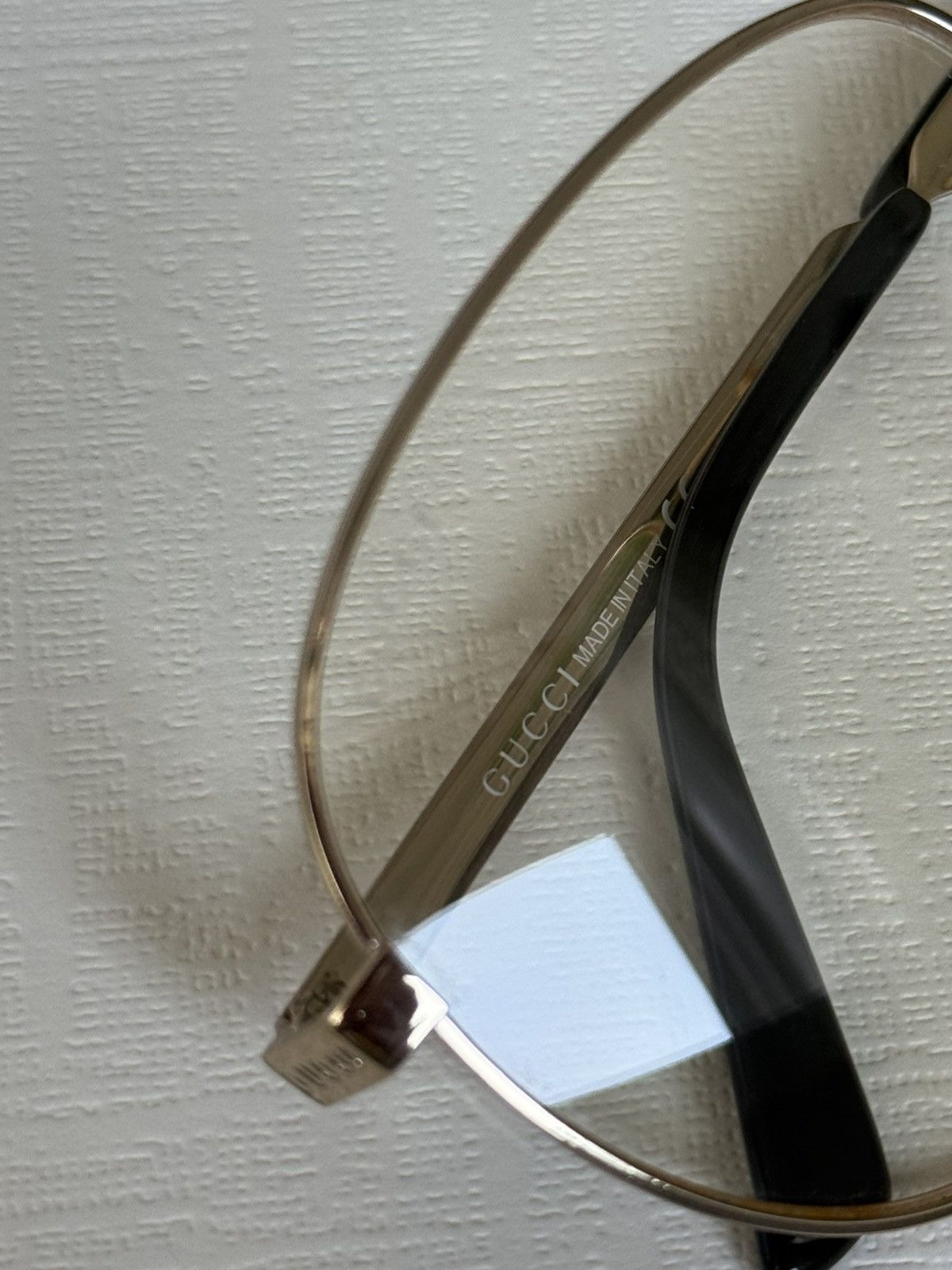 Gucci Gucci Aviator Gold Retro Glasses Size ONE SIZE - 5 Thumbnail