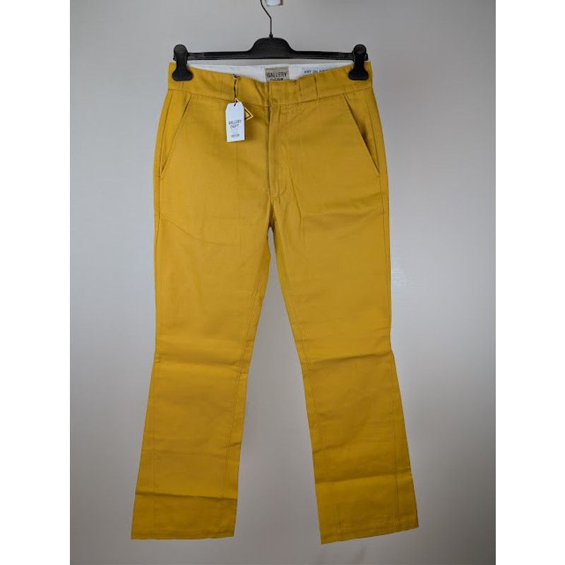 Gallery Dept. o1rshd1 LA Chino Flares Pants in Yellow Size US 32 / EU 48 - 1 Thumbnail