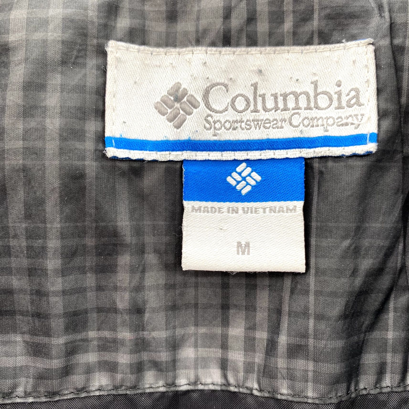 Vintage Columbia Goose Down Puffer Jacket Womens Medium Gray Plaid Omni Shield Gorpcore - Jacket - Womens - Medium - Gray - Go Size M / US 6-8 / IT 42-44 - 7 Thumbnail
