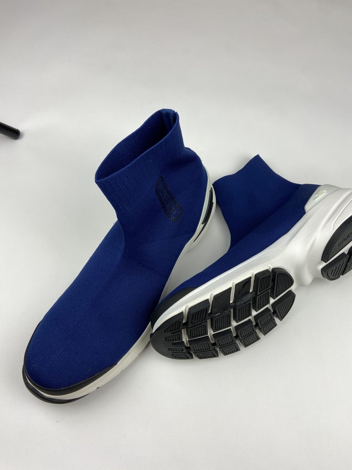 Neil Barrett NEIL BARRETT CONTRASTING SOLE BOLT SOCK SNEAKERS SZ 45 Size US 12 / EU 45 - 9 Thumbnail