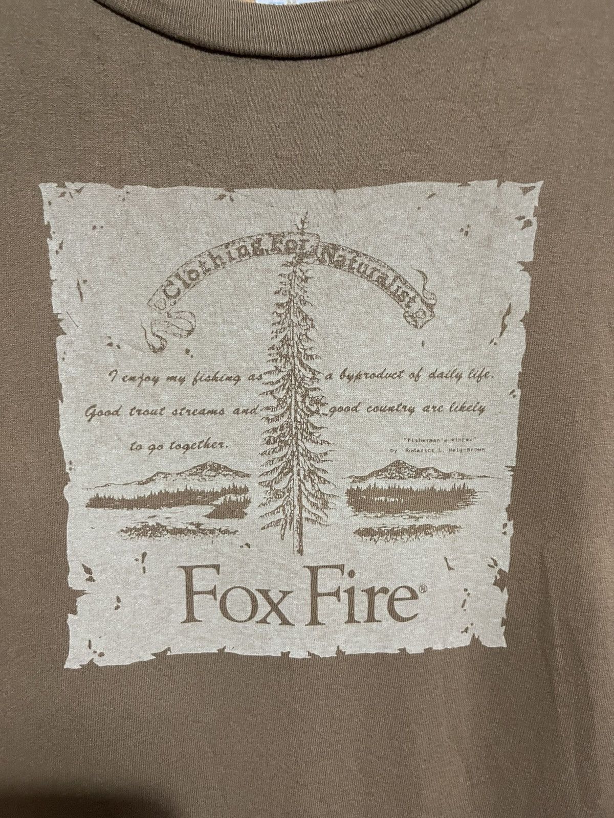 Vintage Vintage Fox Fire Weathered T Shirts Size US M / EU 48-50 / 2 - 2 Thumbnail