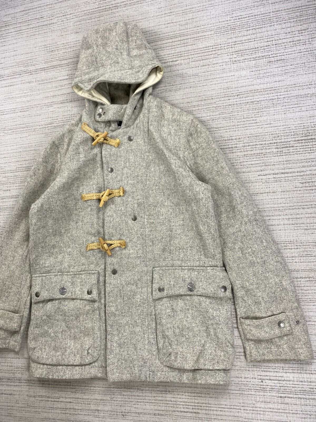 Engineered Garments 🔥STEAL VEngineered Garments Wool Duffle Coat Jacket Size US M / EU 48-50 / 2 - 4 Thumbnail