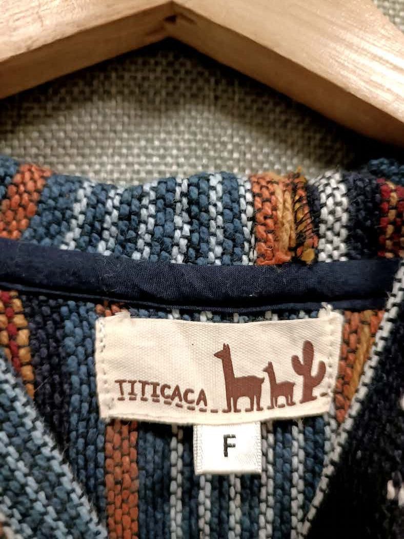 Designer × Japanese Brand × Vintage sweatshirt hoodie japanese brand titicaca very rare Size US L / EU 52-54 / 3 - 4 Thumbnail