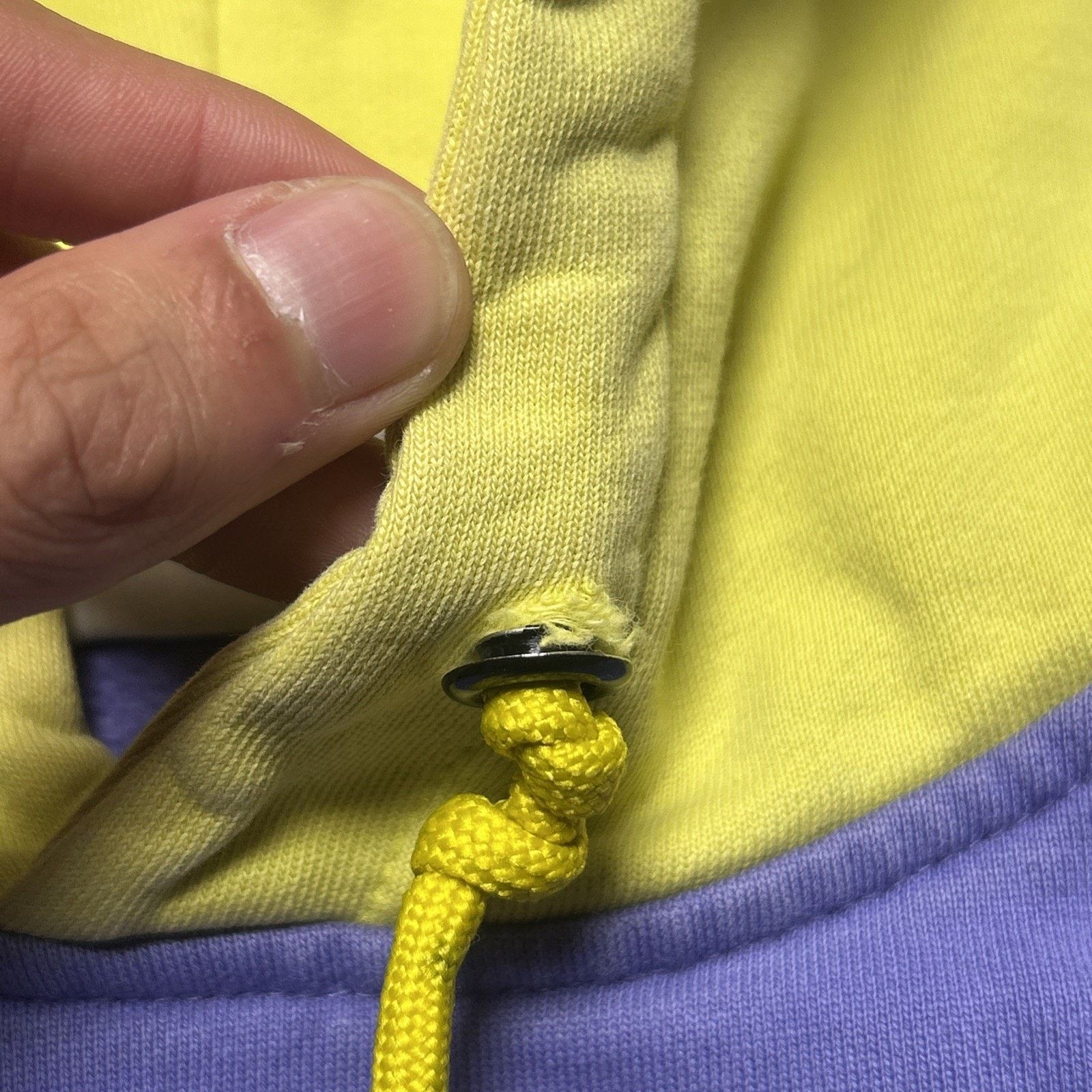 Teddy Fresh Teddy Fresh Color Block Pastel Hoodie Small Patchwork Stains Size US S / EU 44-46 / 1 - 10 Thumbnail