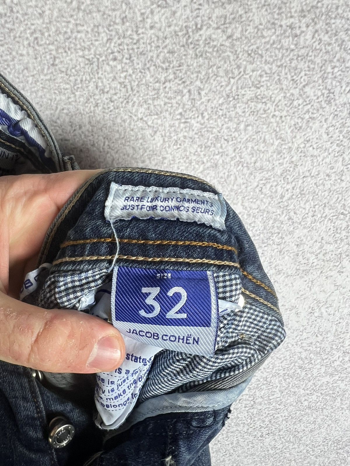 Jacob Cohen Jacob Cohen Men’s Jeans 688 Style Limited Edition Size US 32 / EU 48 - 14 Thumbnail