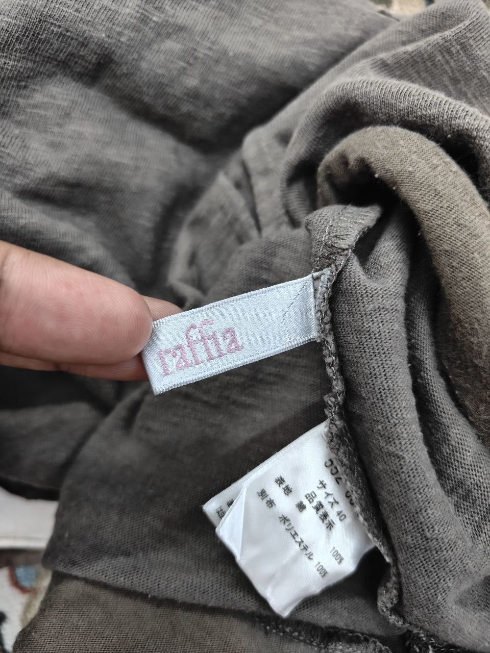 Japanese Brand Japanese Raffia Longsleeve T Size M / US 6-8 / IT 42-44 - 5 Thumbnail