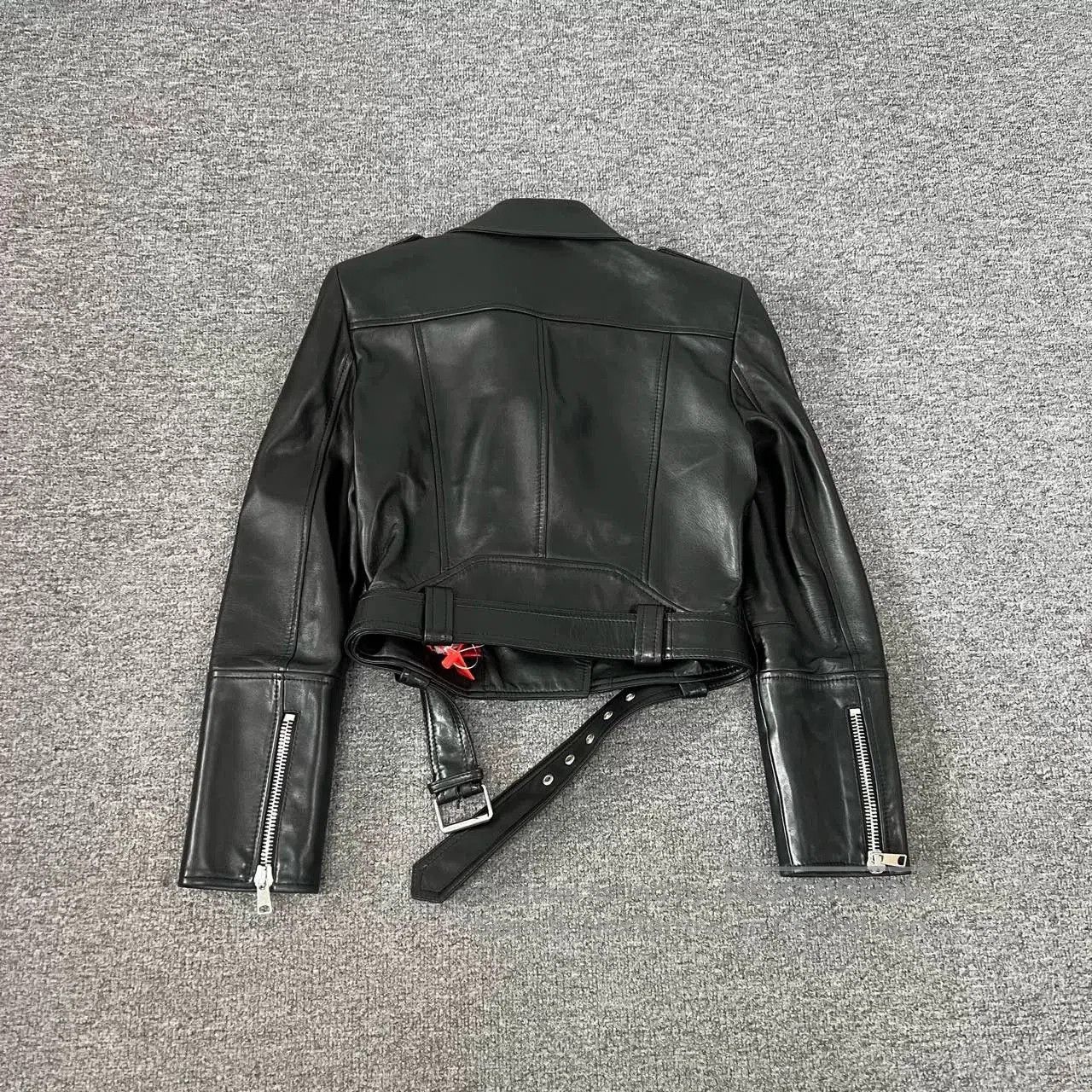 Alexander McQueen Alexander McQueen Short Biker Leather Jacket 38. Size S / US 4 / IT 40 - 2 Thumbnail