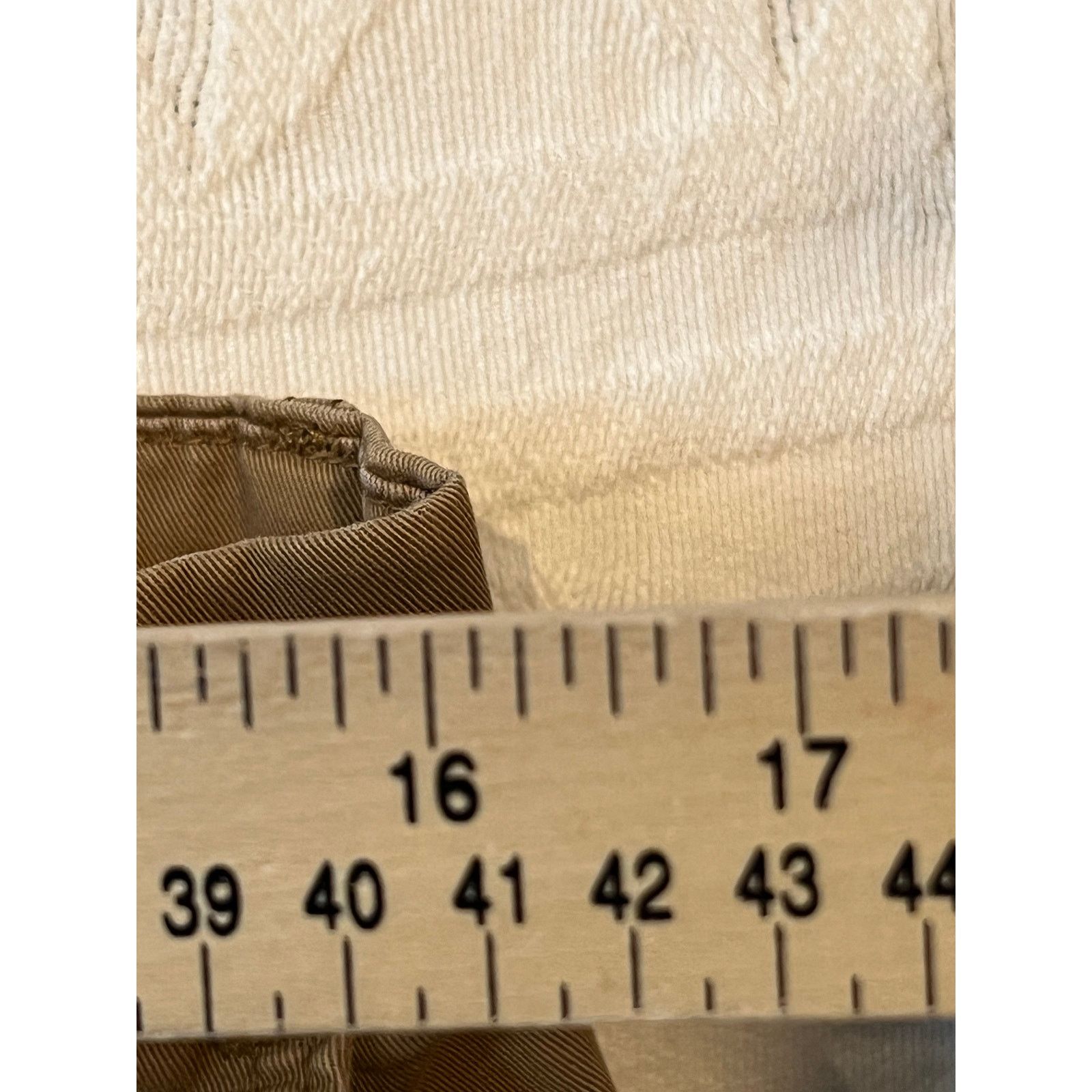 Levi's Levi Strauss Chino Tan Beige Pants Mens 33x30 Size US 33 - 4 Thumbnail