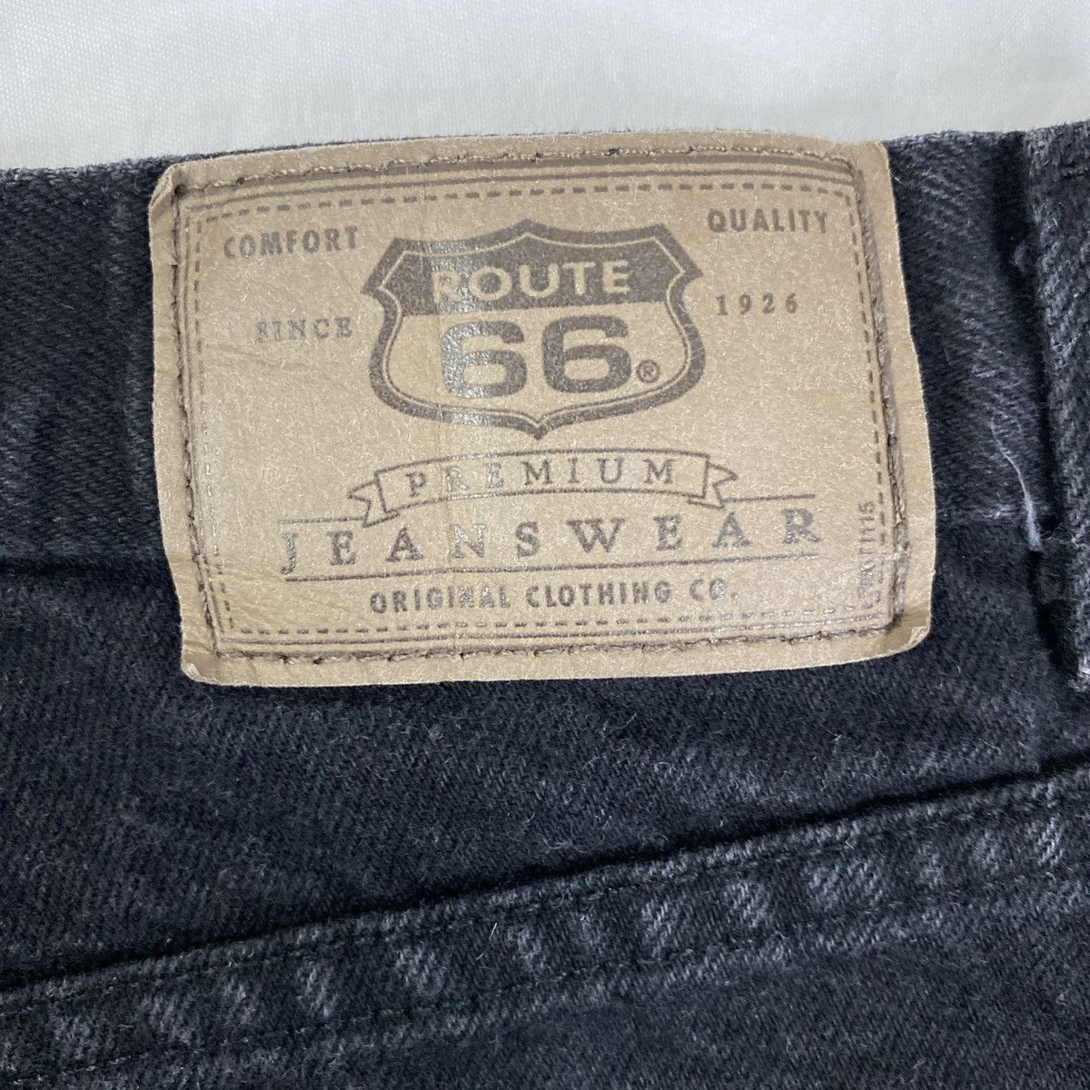 Route 66 Route 66 Jeans Womens Black Relaxed Fit *FLAW* GUC Size 34" / US 12 / IT 48 - 7 Thumbnail