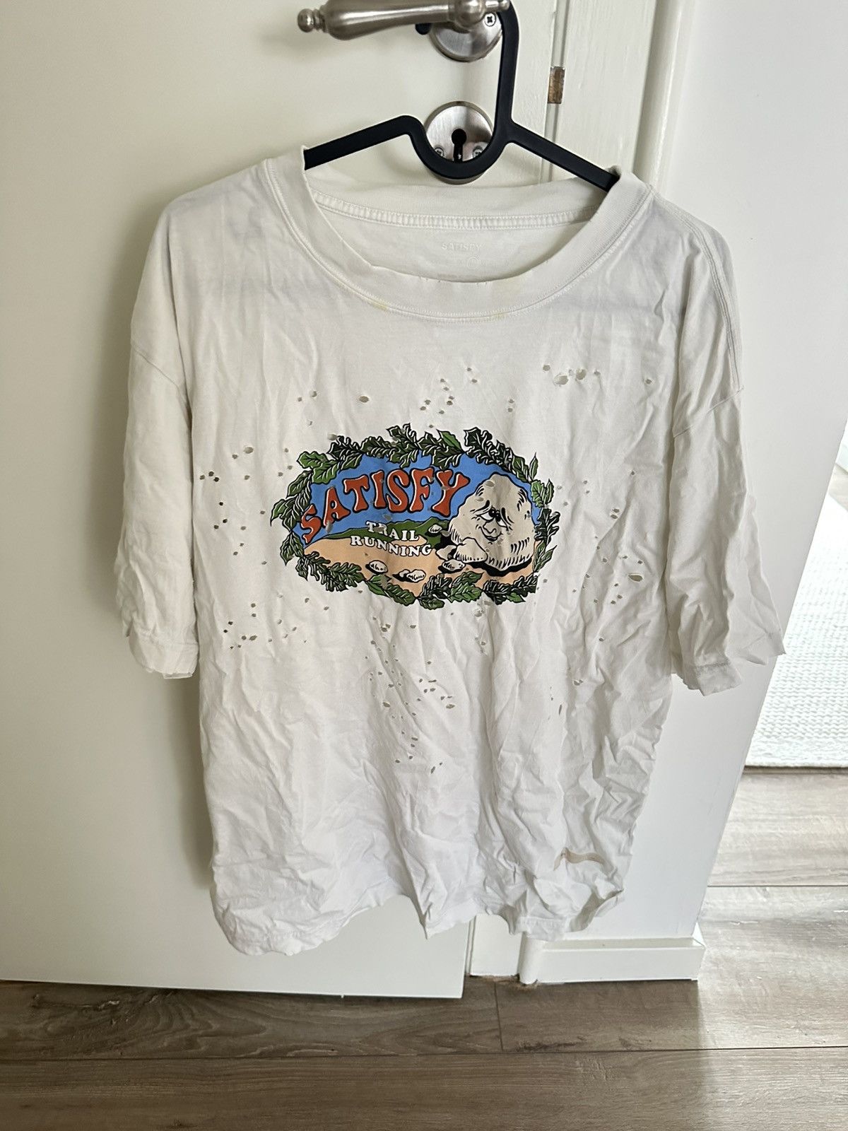 Satisfy Satisfy “Trail Running” Mothtech t-shirt Size US L / EU 52-54 / 3 - 1 Thumbnail