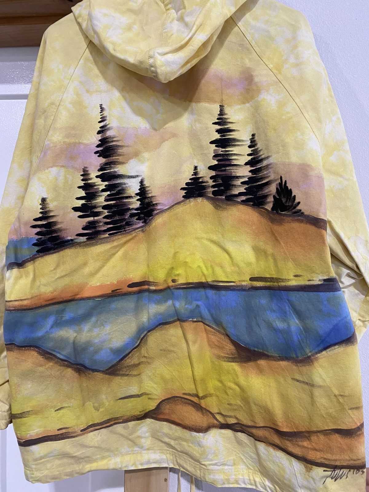 Vintage Canvas All Over Art Jacket Size US S / EU 44-46 / 1 - 4 Thumbnail