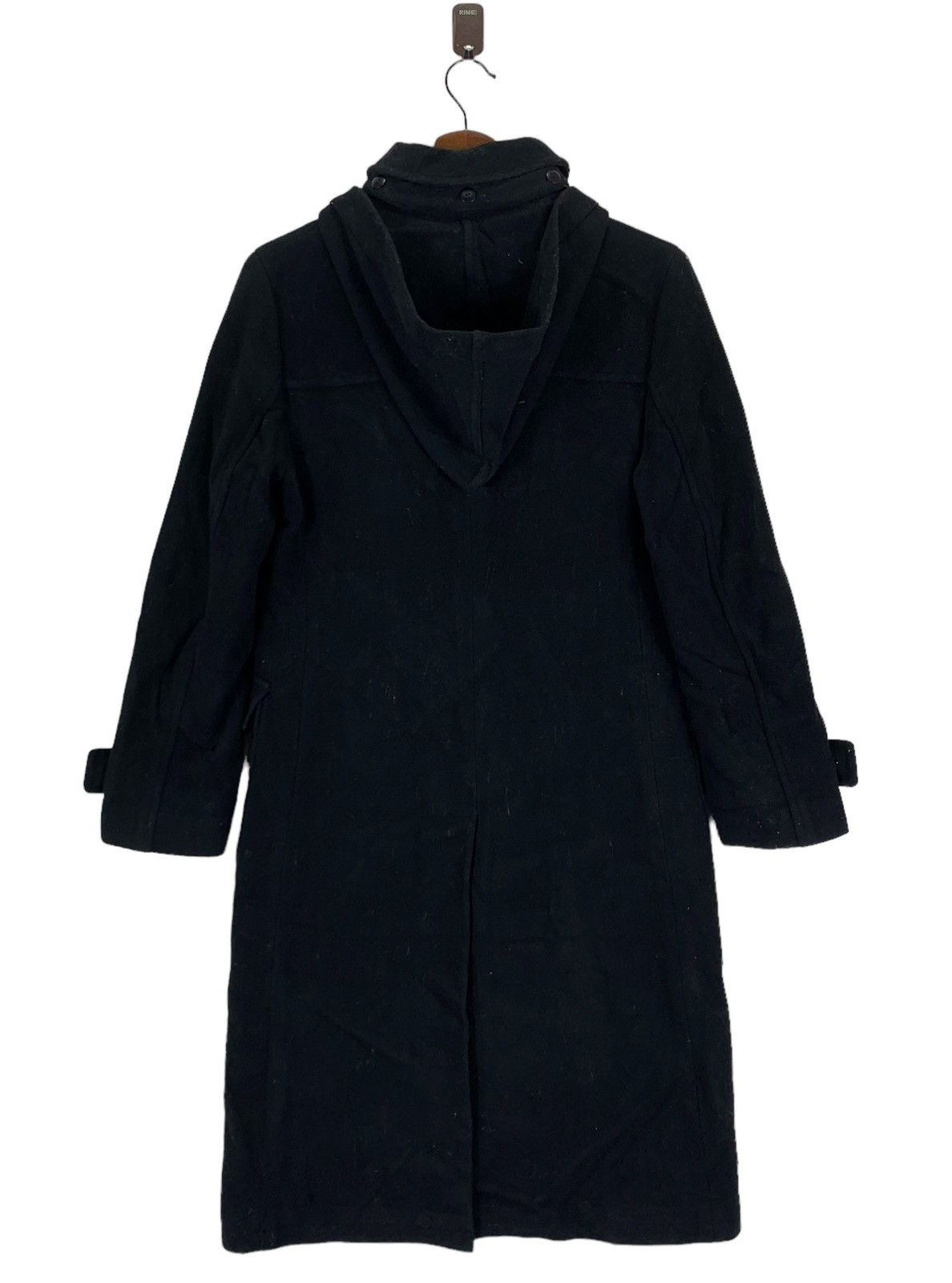 Autumn Cashmere × Yohji Yamamoto VINTAGE INED HOMME YOHJI YAMAMOTO WOOL OVERCOAT JACKET Size XS / US 0-2 / IT 36-38 - 7 Thumbnail