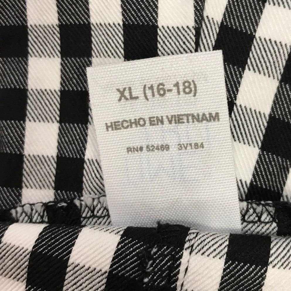 Other Time and Tru Gingham Check Stretch Bermuda Shorts XL Size 40" / US 18 - 4 Thumbnail