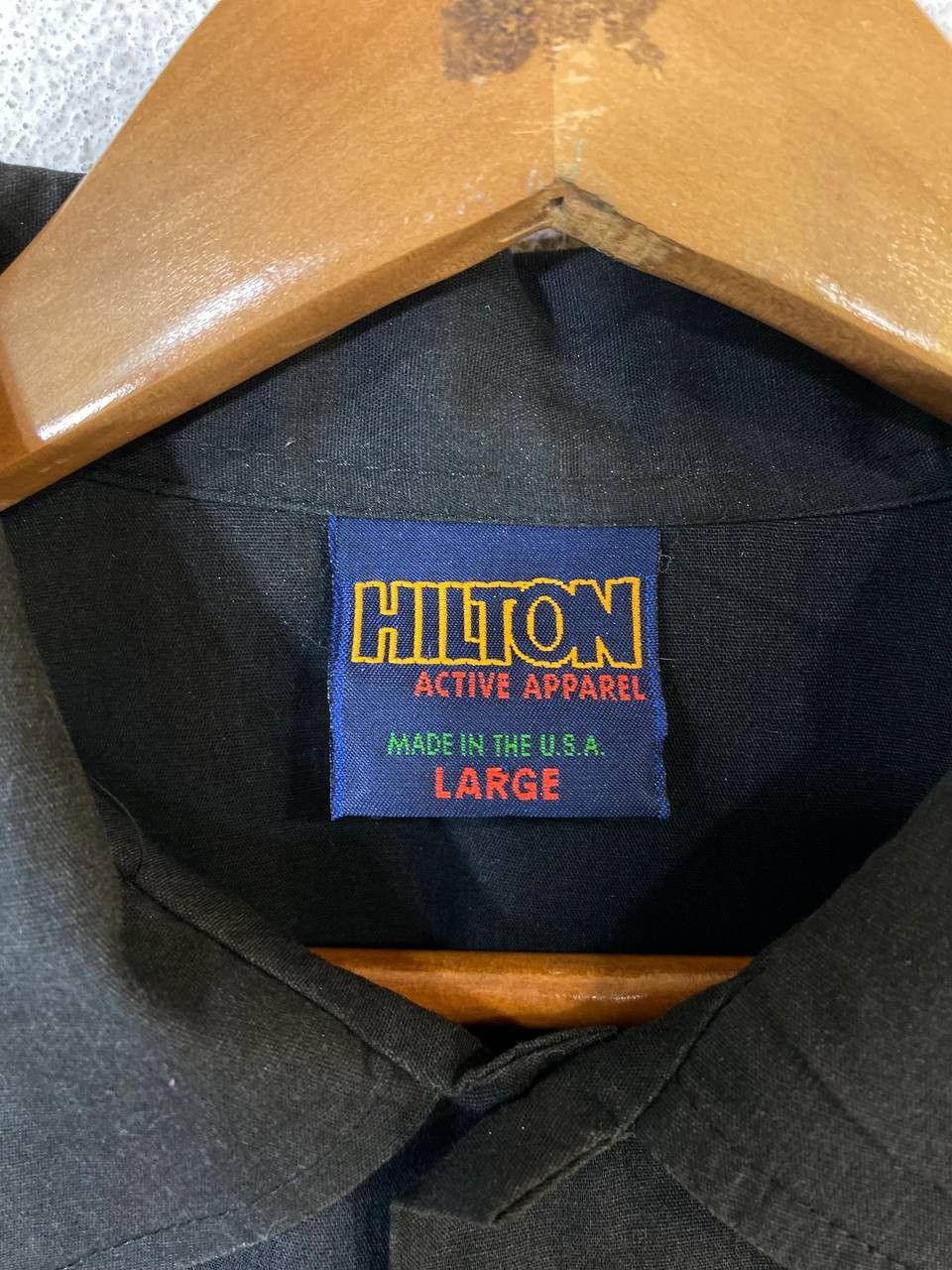 Vintage vintage hilton bowling shirt made in usa Size US L / EU 52-54 / 3 - 6 Thumbnail