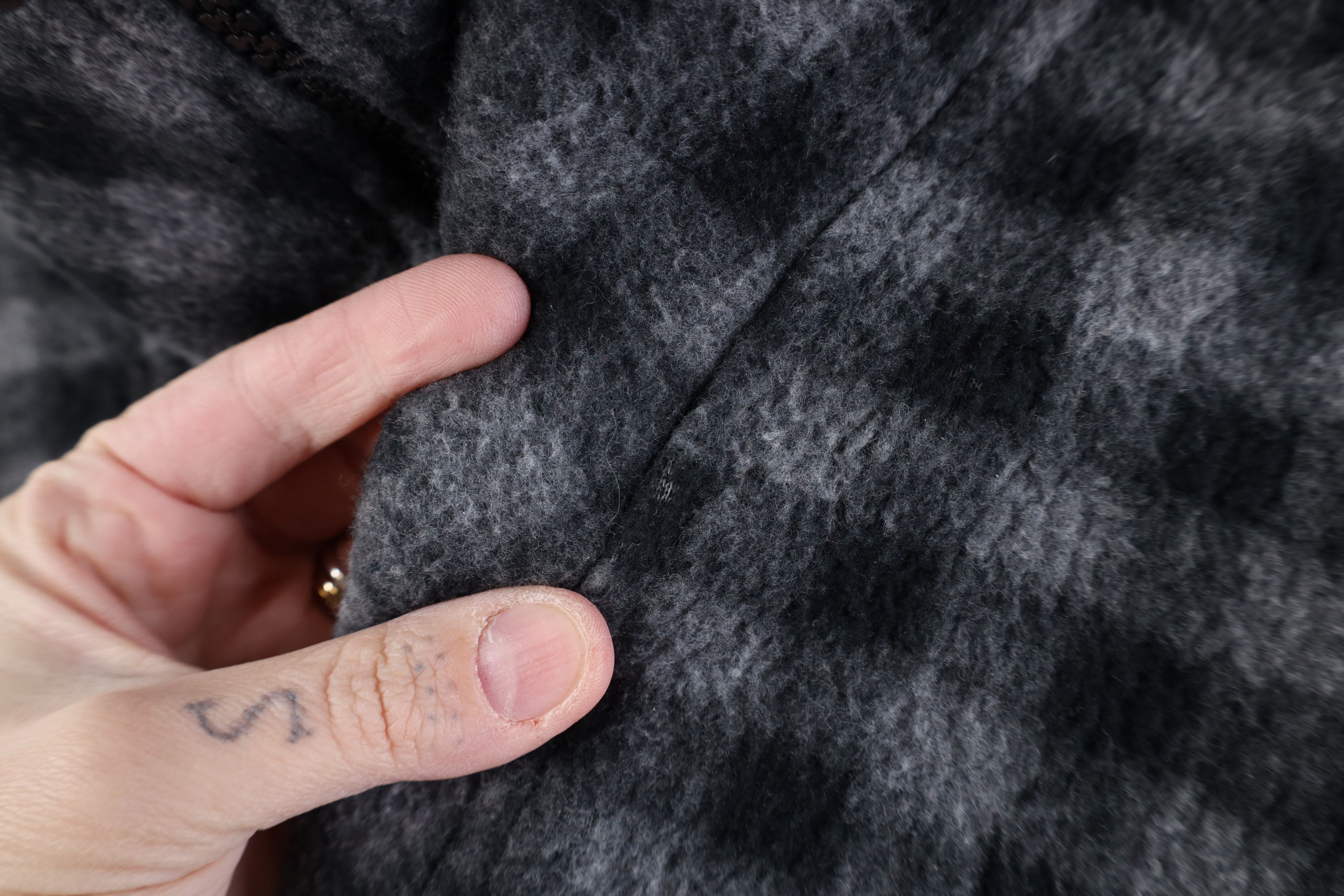 Vintage Vintage 90s Streetwear Fit Checkered Fleece Half Zip Sweater Size US M / EU 48-50 / 2 - 4 Thumbnail