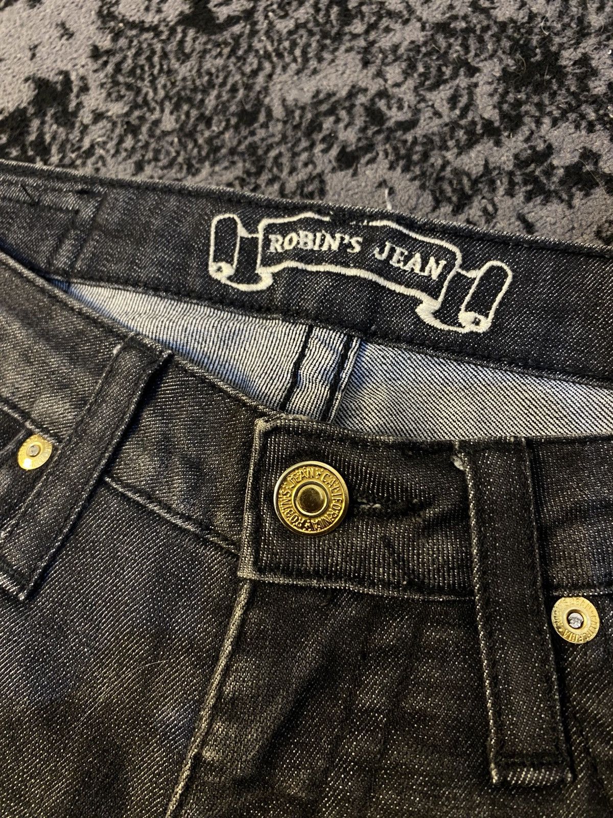 Robins Jeans Wings Studded Back Pocket Robin’s Jeans 🔥 Size 27" / US 4 / IT 40 - 4 Thumbnail