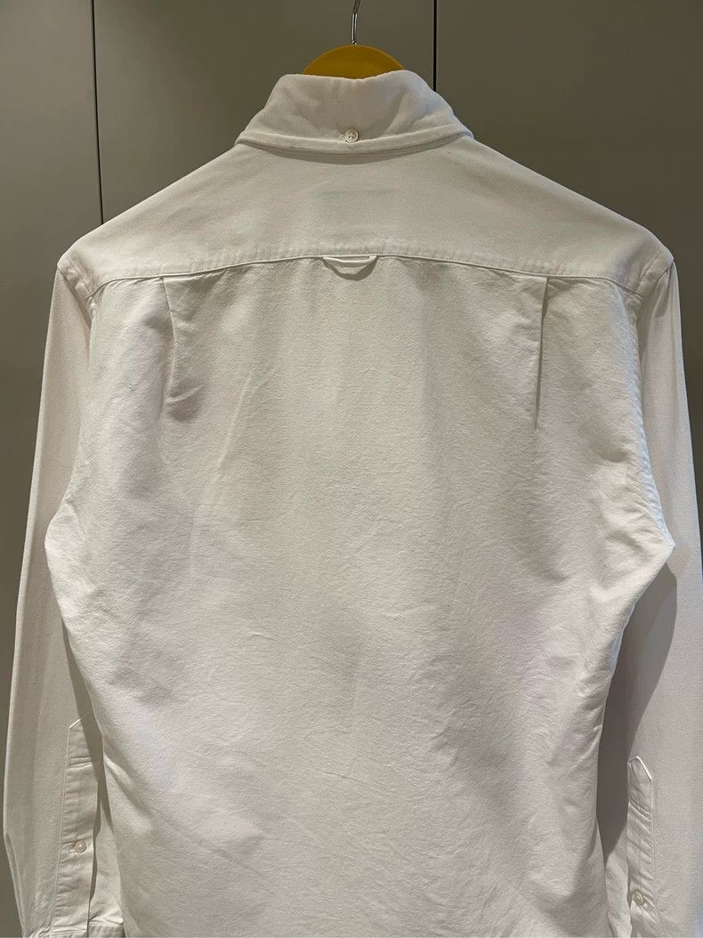Thom Browne Thom browne White large twill striped shirt 2504-Nextarrow Size US S / EU 44-46 / 1 - 5 Thumbnail