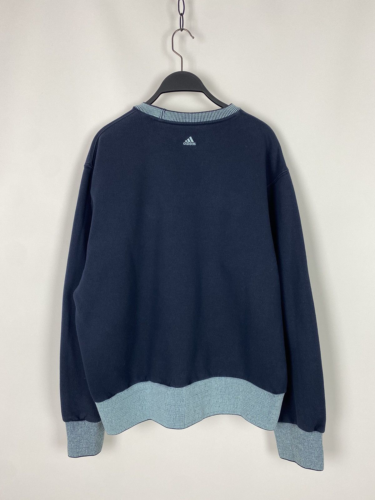 Vintage 2000’s Vintage Adidas Arch Logo Boxy Sweatshirt Size US L / EU 52-54 / 3 - 6 Thumbnail