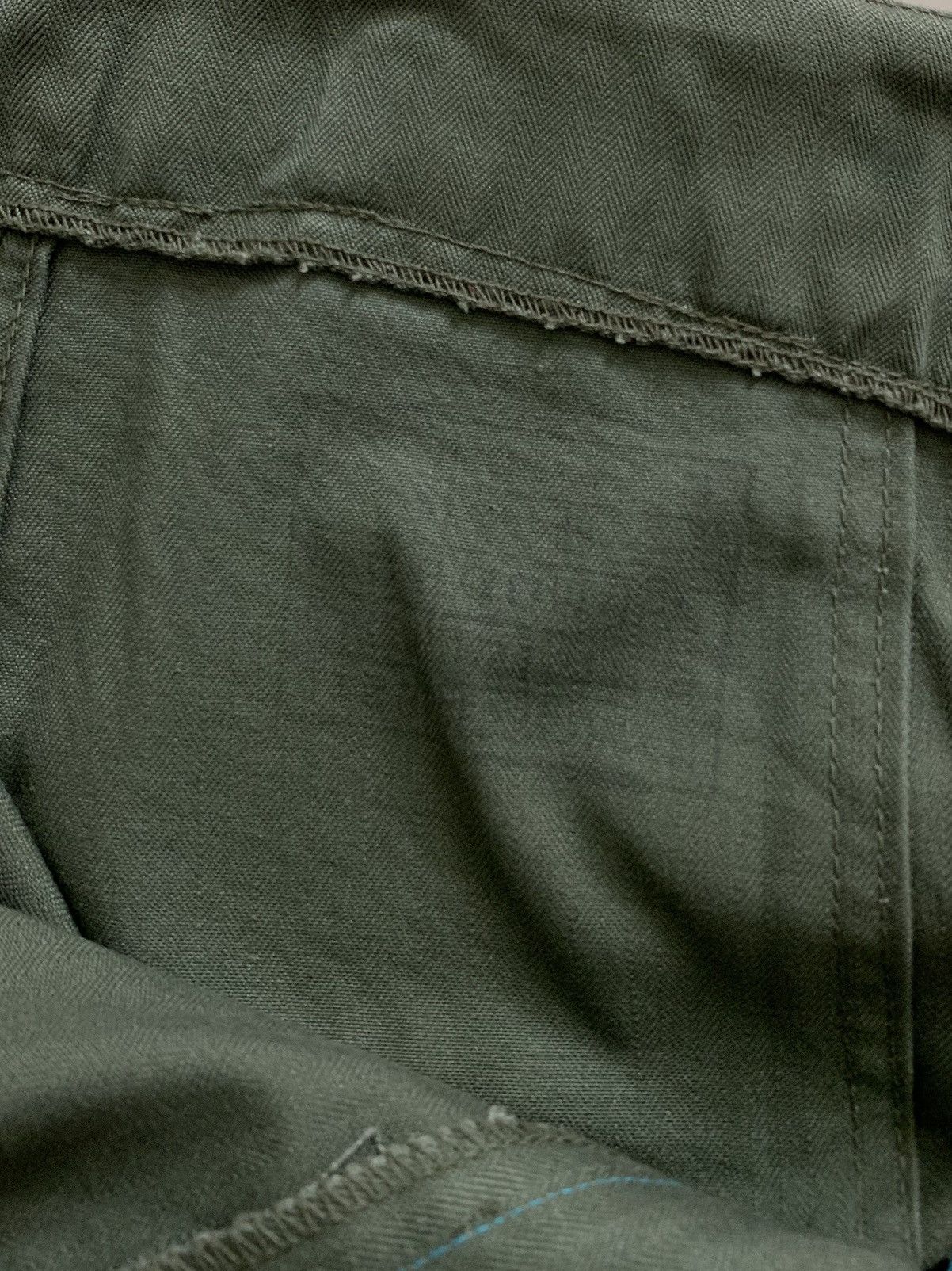 Japanese Brand Vintage 80s South Korean Army HBT Og Trousers Size US 30 / EU 46 - 4 Thumbnail
