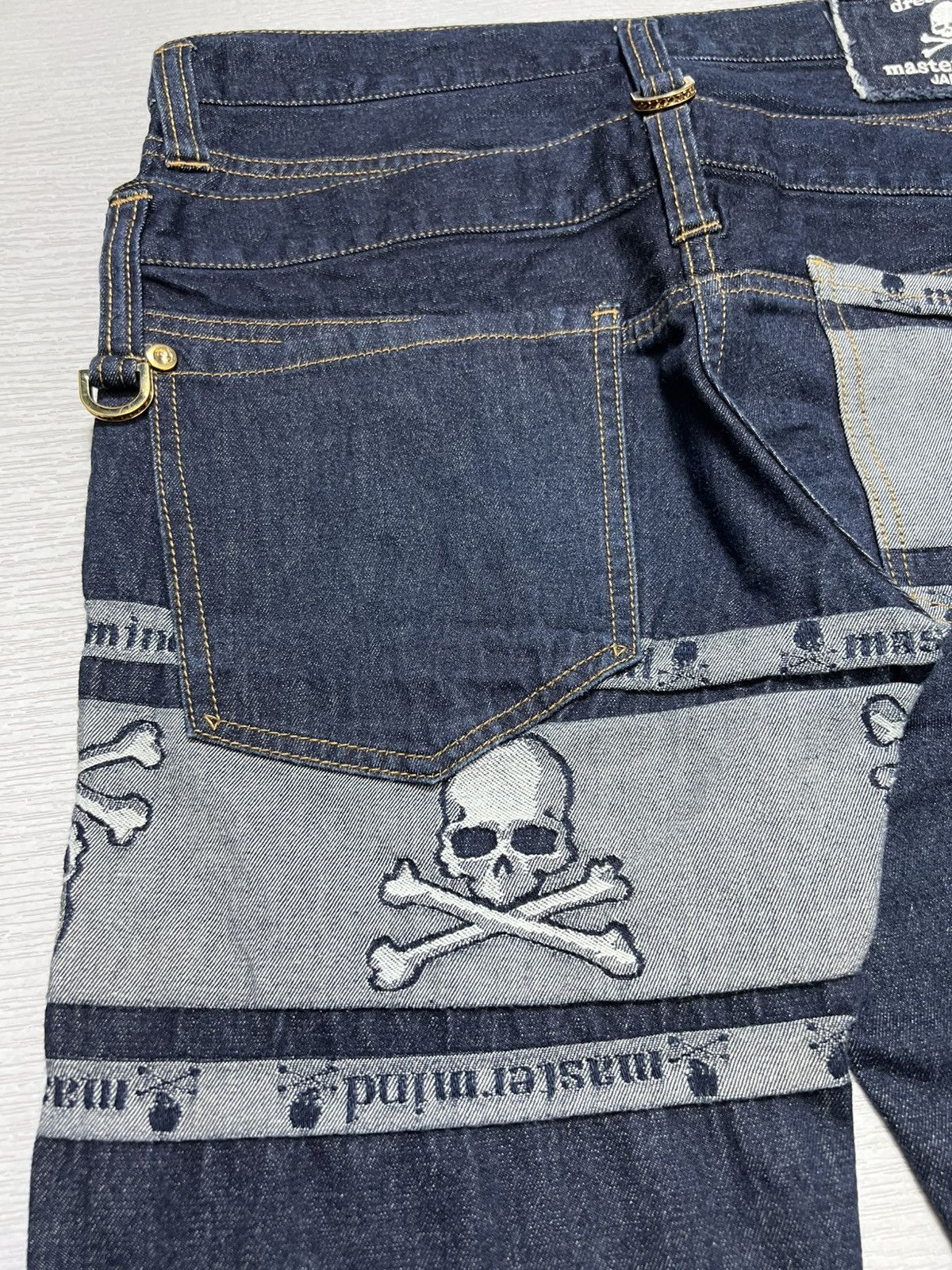 Mastermind Japan Mastermind Japan - “Dreaming" Slim Double Waisted Jeans Size US 30 / EU 46 - 11 Thumbnail