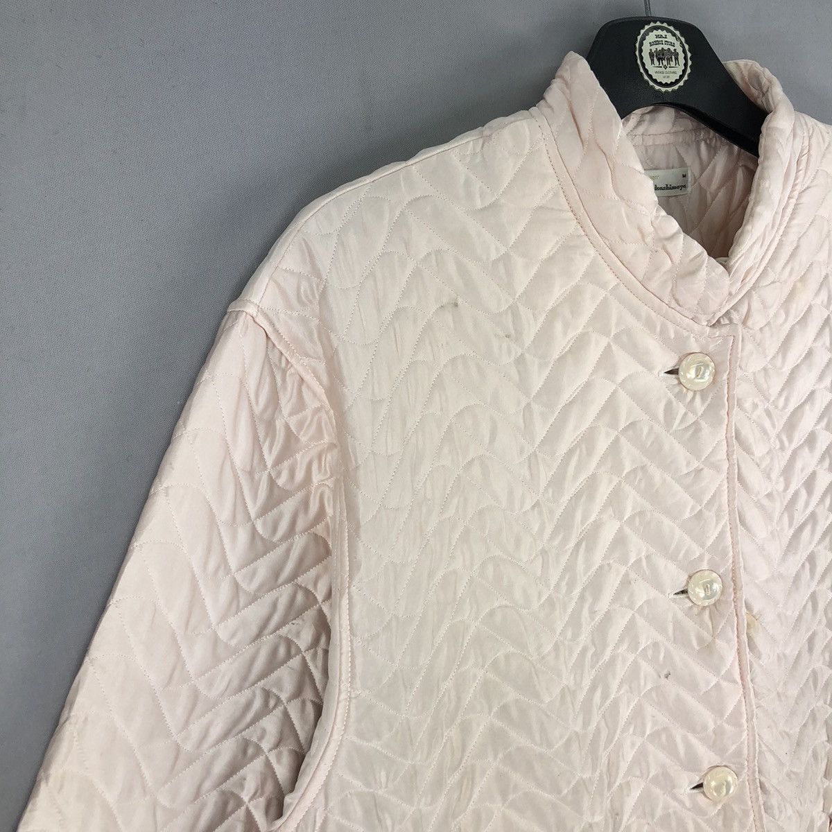 Vintage 90's Quilted Jacket Fashion For Lady by Takashimaya