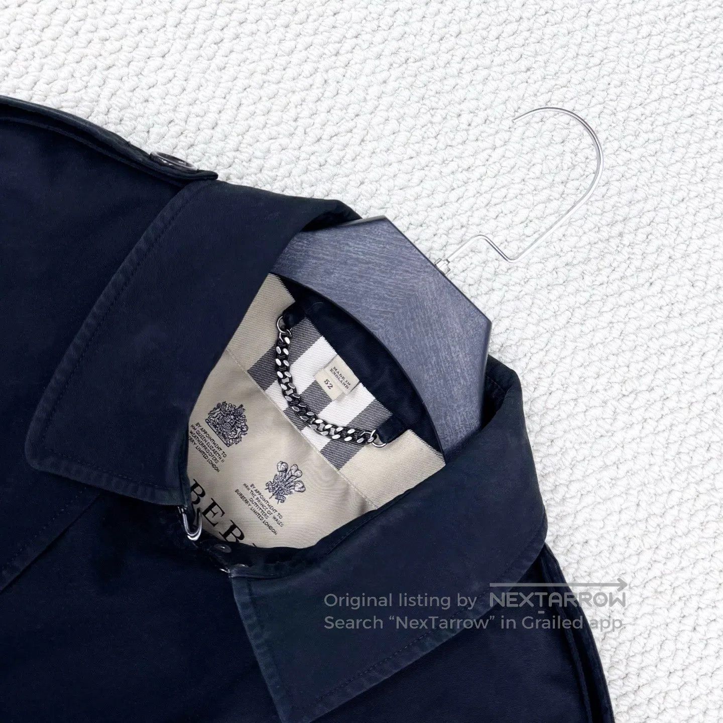 Burberry Burberry Double Crown Sandringham Double-Breasted Check Li Size US L / EU 52-54 / 3 - 4 Thumbnail