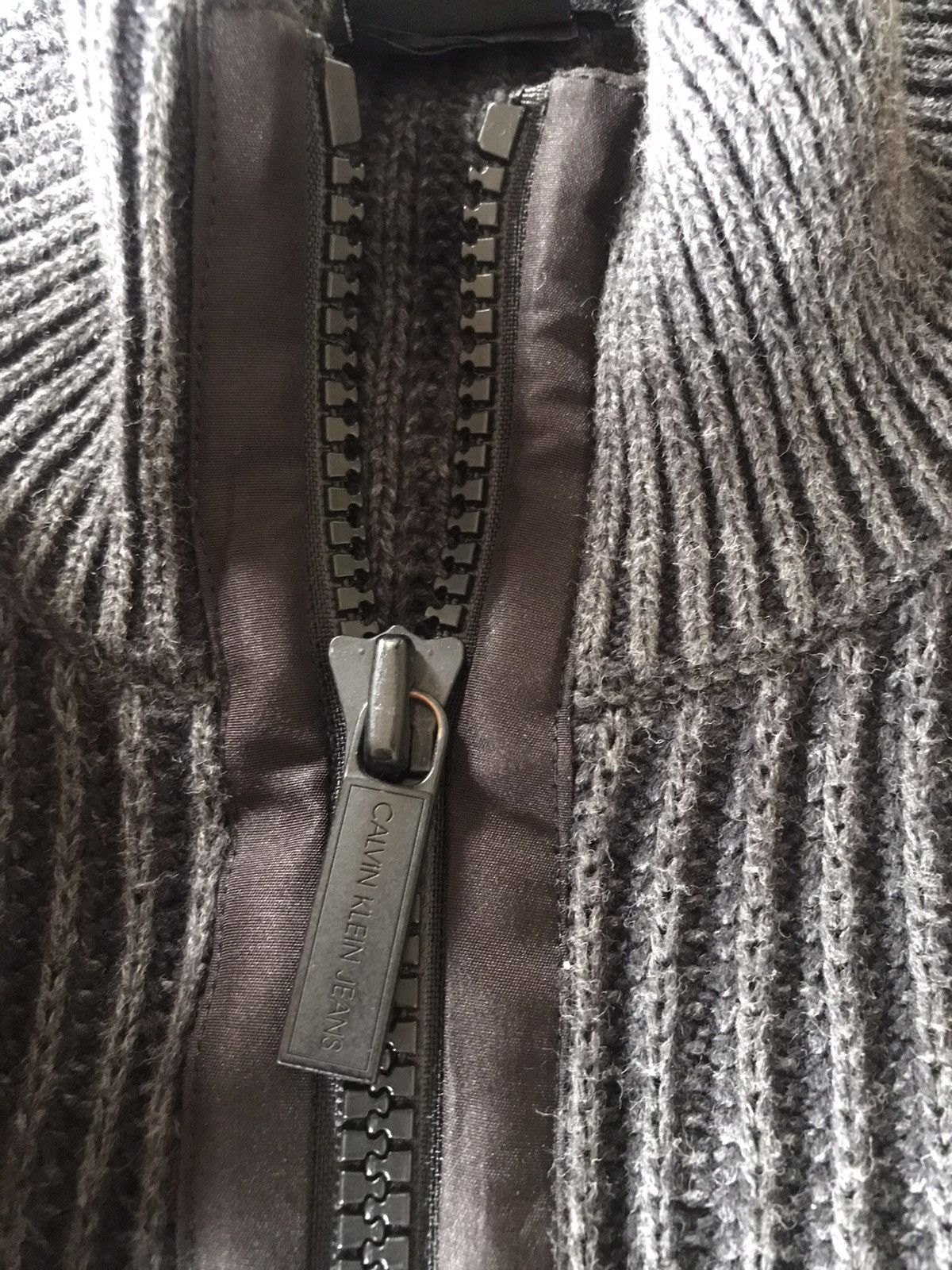 Calvin Klein Knitwear Material Jacket by Calvin Klein Jeans Size M / US 6-8 / IT 42-44 - 7 Thumbnail