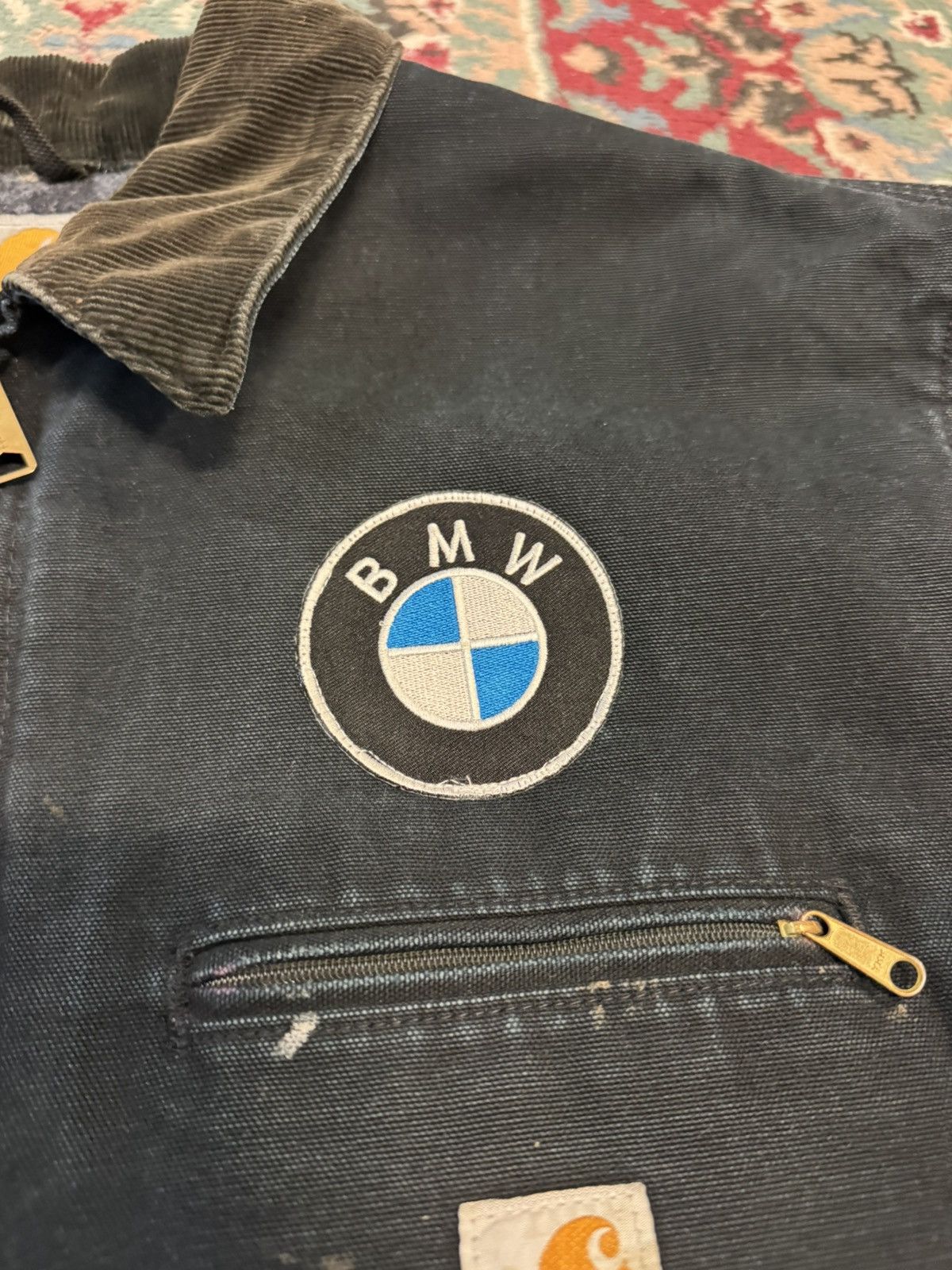 Carhartt Carhartt Workwear BMW J001 BLK Detroit Blanket Lined JKT Size US XL / EU 56 / 4 - 6 Thumbnail