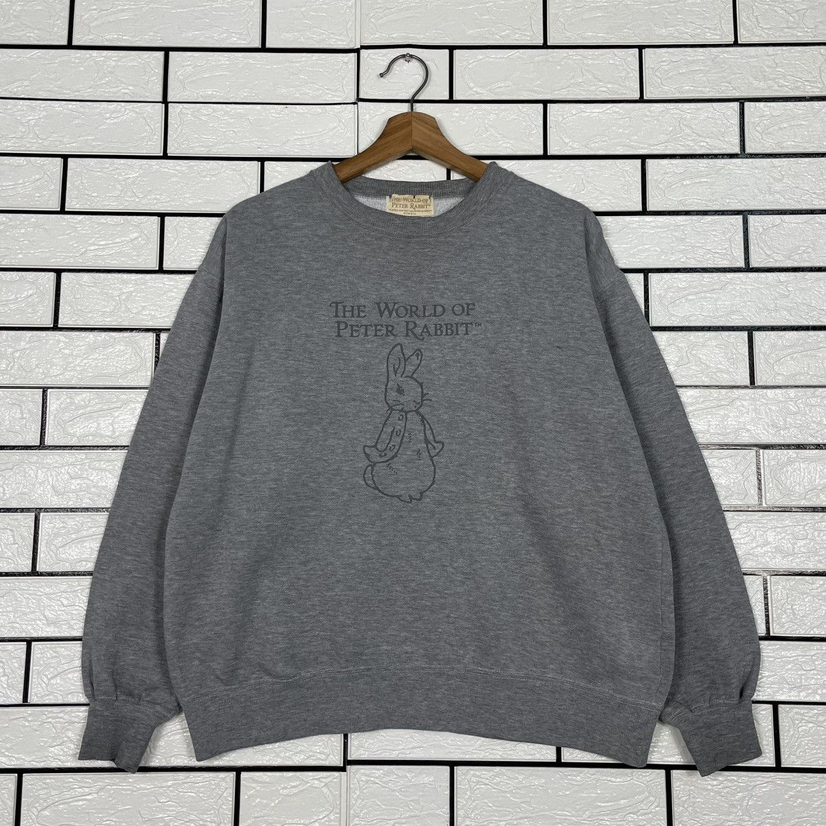 Japanese Brand The World Of Petter Rabbit Crewneck Sweatshirt Size US M / EU 48-50 / 2 - 1 Thumbnail