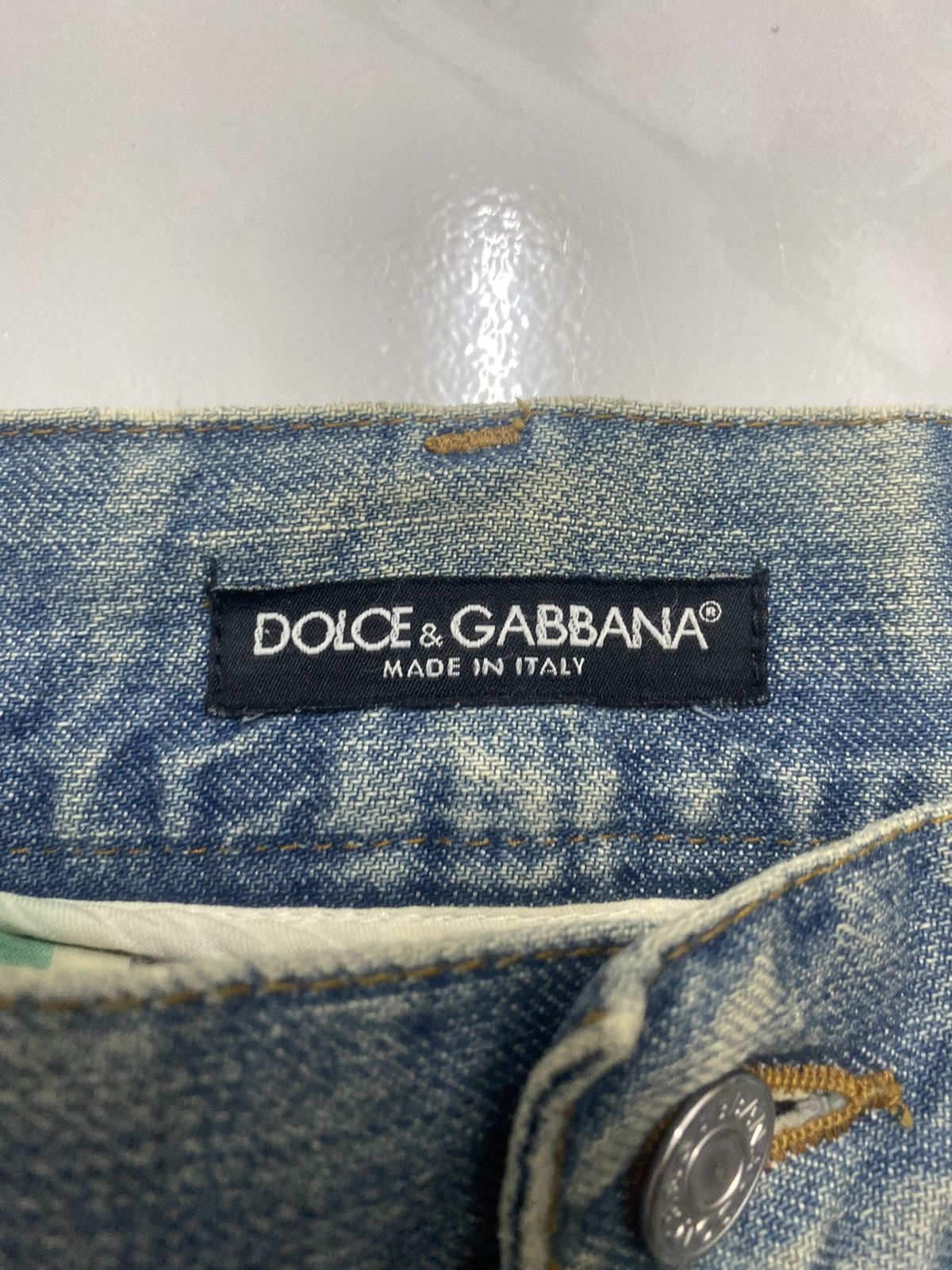 Dolce & Gabbana Dolce & Gabbana Mud Wash Distressed Denim Size US 34 / EU 50 - 9 Thumbnail