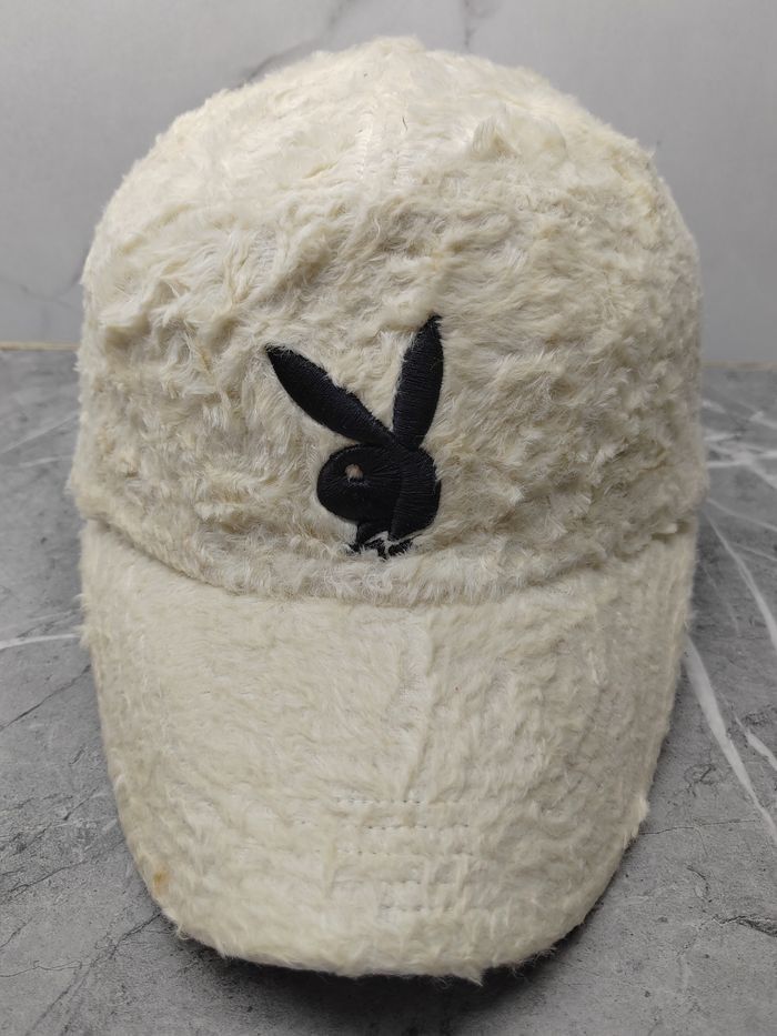 Playboy Vintage Playboy Fur Style Cap Hat Size ONE SIZE - 2 Thumbnail