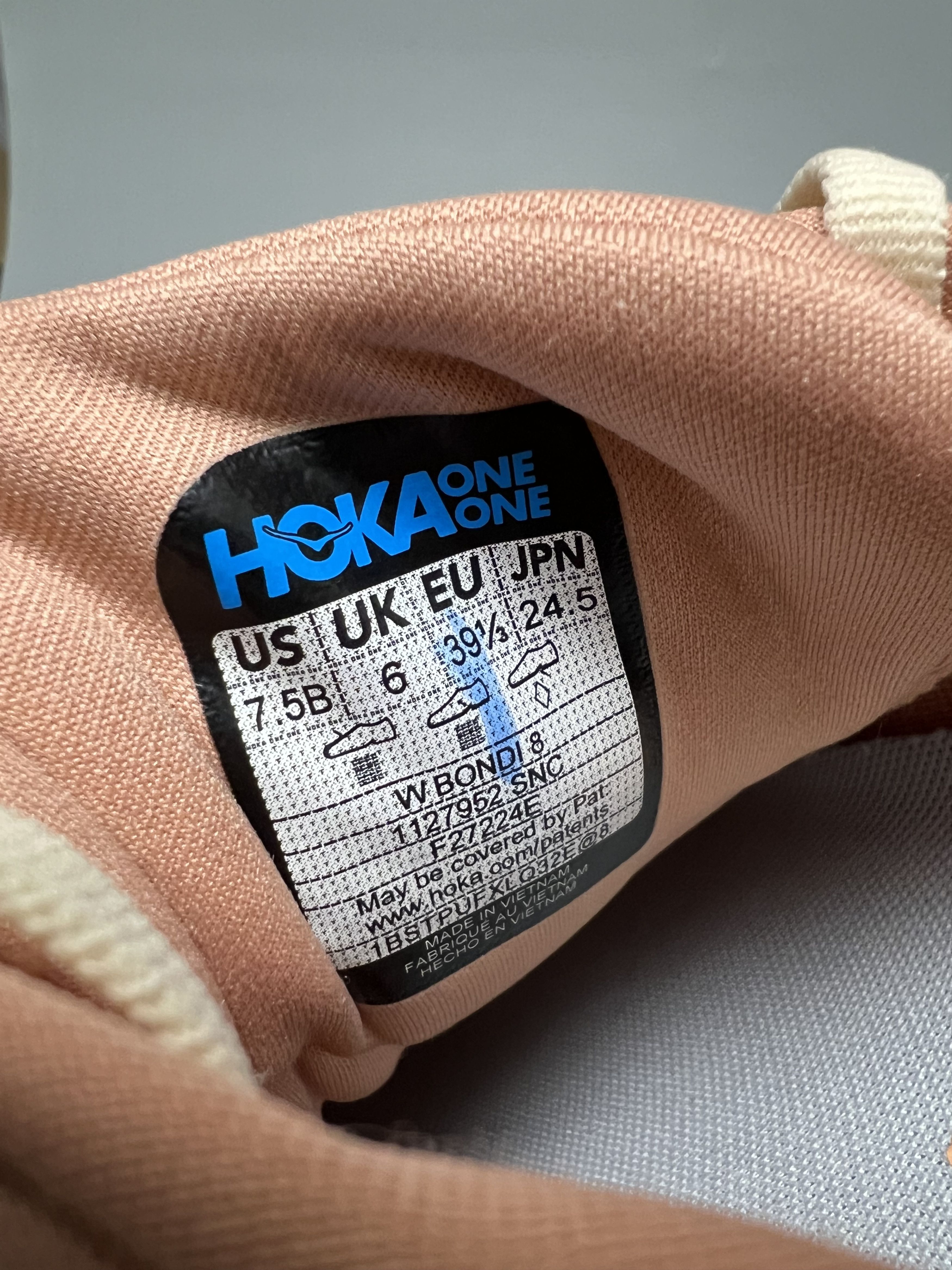 Hoka 7.5B Hoka One One Bondi 8 Running Shoes Walking Gym Size US 7.5 / IT 37.5 - 18 Thumbnail