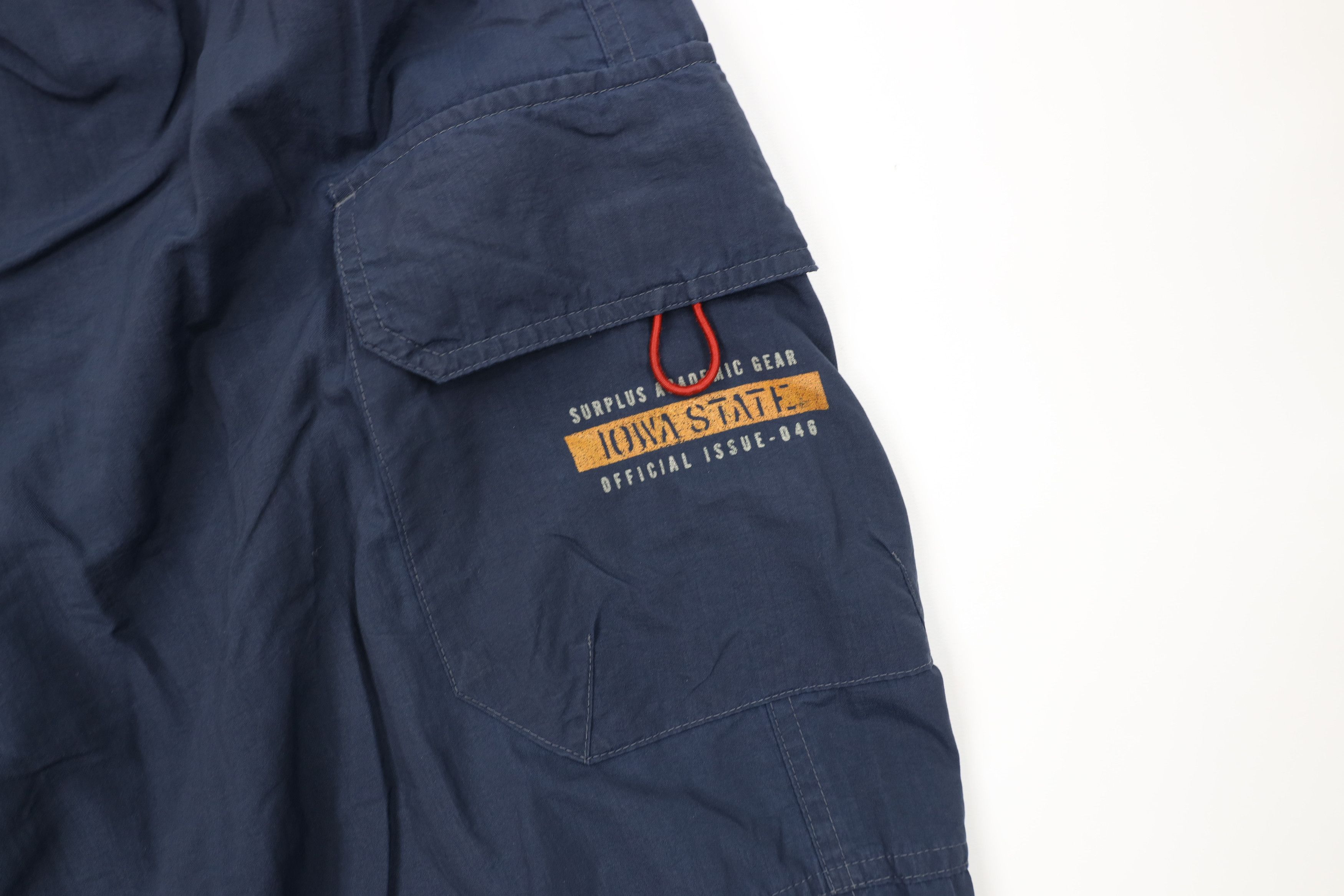 Vintage Vintage 90s Iowa State University Lined Wide Leg Cargo Pants Size US 36 / EU 52 - 6 Thumbnail