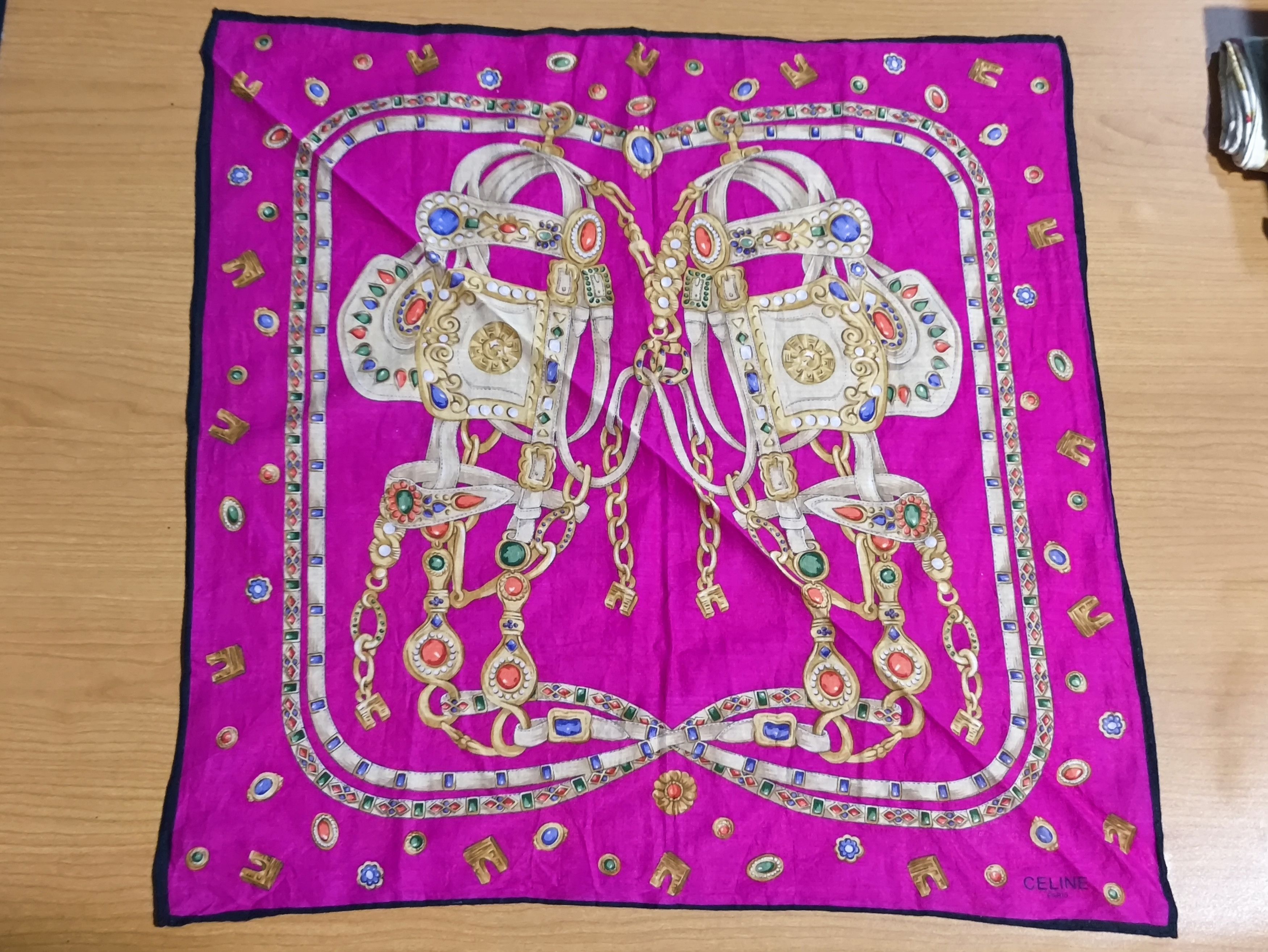Celine CELINE HANDKERCHIEF 2 PCS Size ONE SIZE - 1 Thumbnail
