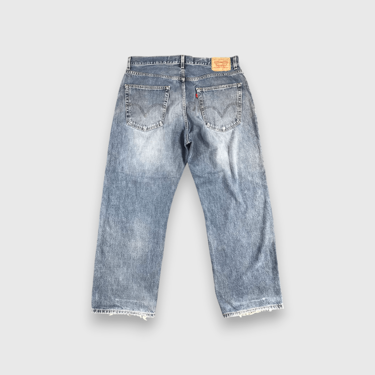 Levi's Vintage Levis 569 Earth Tone Jeans-J1513 Size US 37 - 2 Thumbnail