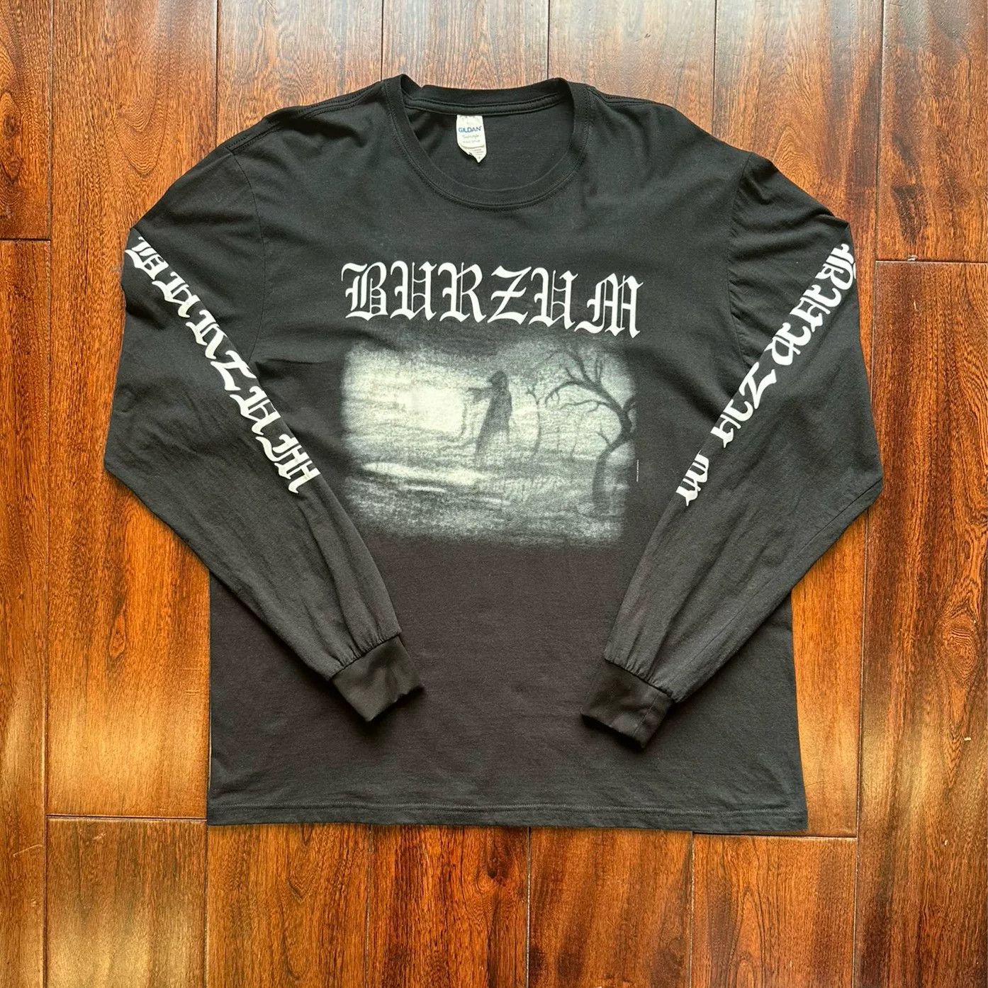Vintage Burzum Vintage Long Sleeve Top Size US M / EU 48-50 / 2 - 1 Thumbnail