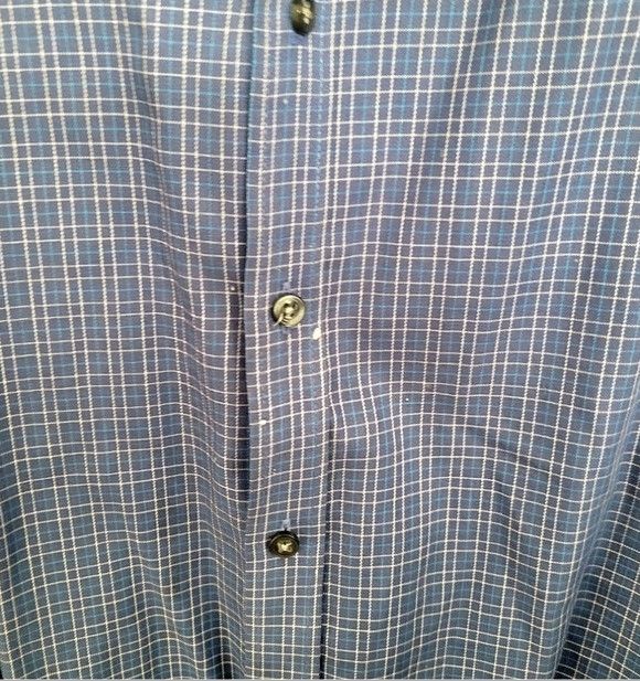Club Room Regular Fit Checkered Long Slv Button-Up Shirt Party Preppy Size US XL / EU 56 / 4 - 10 Thumbnail