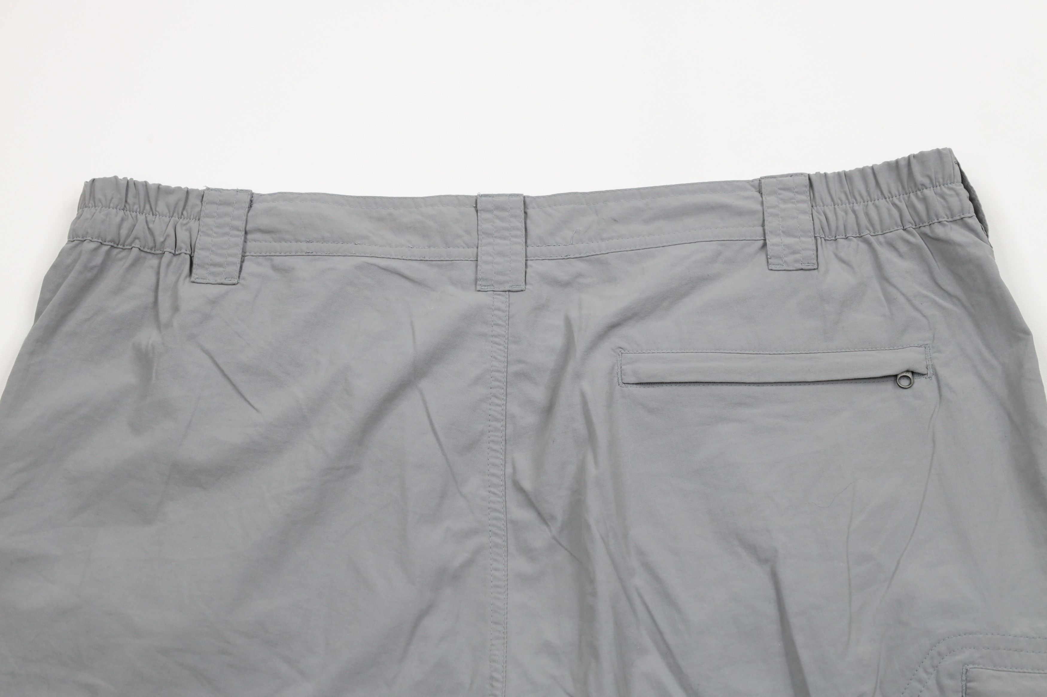 ExOfficio × Vintage Vintage ExOfficio Hiking Trail Cargo Shorts Gray Nylon Size US 36 / EU 52 - 9 Thumbnail