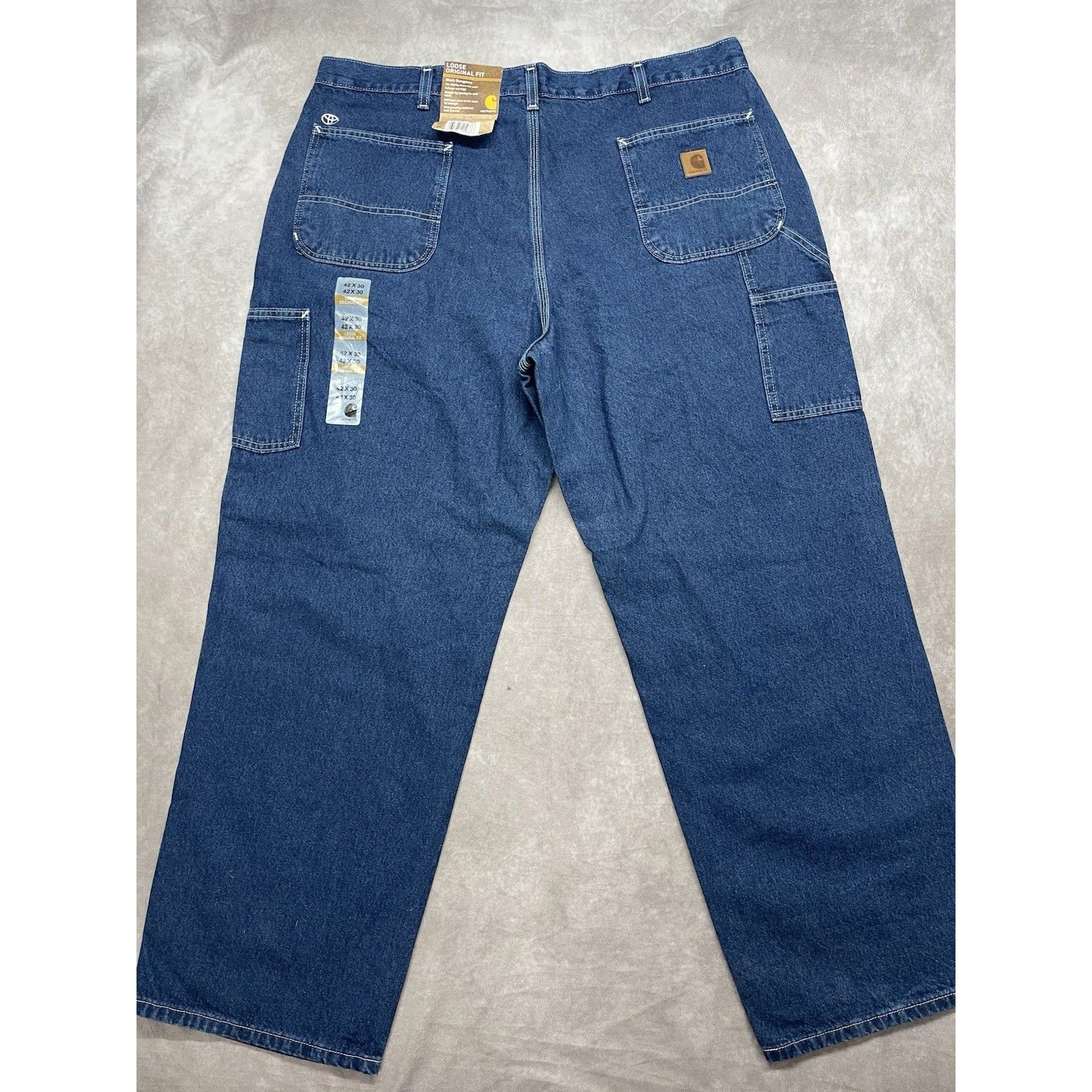 Carhartt Carhartt B13 DST Work Dungaree Toyota Staff NWT 42x30 Loose Size US 40 / EU 56 - 8 Thumbnail
