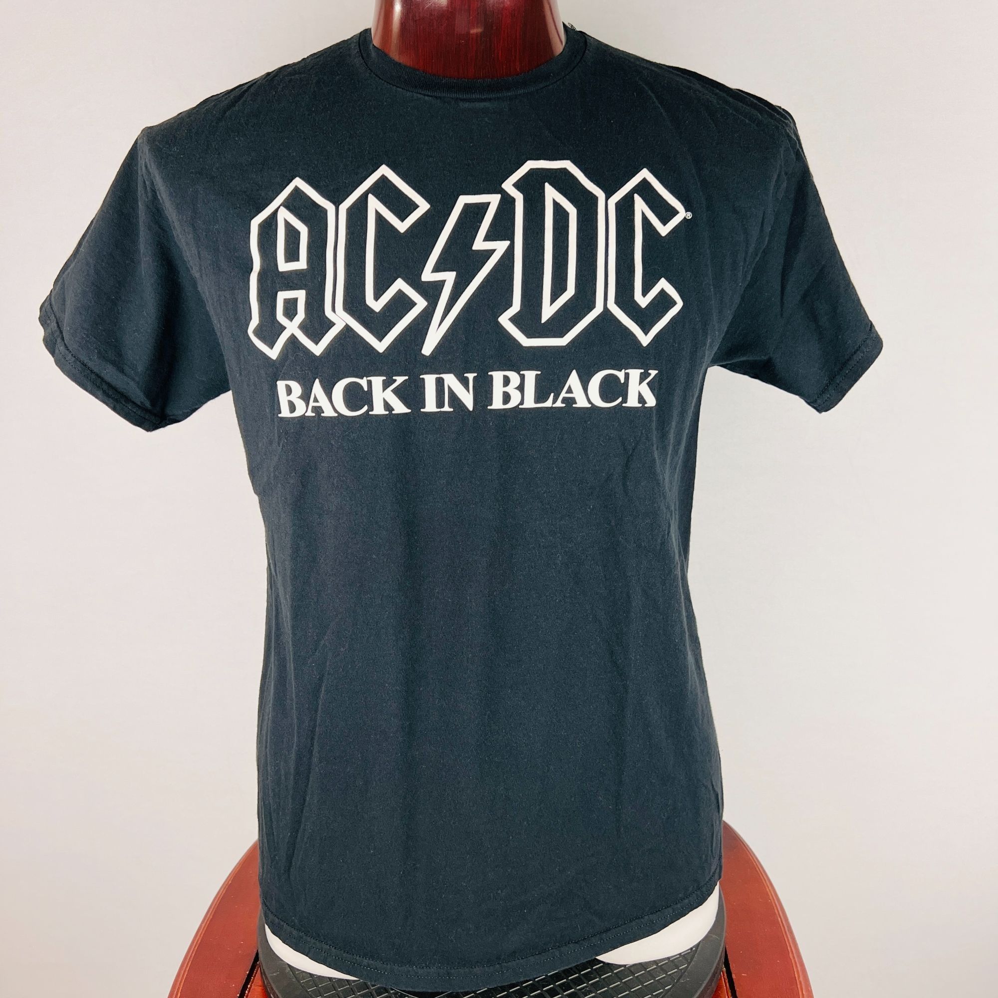 AC/DC AC/DC ACDC AC-DC Back In Black Logo Large T-Shirt Shirt Size US L / EU 52-54 / 3 - 1 Thumbnail