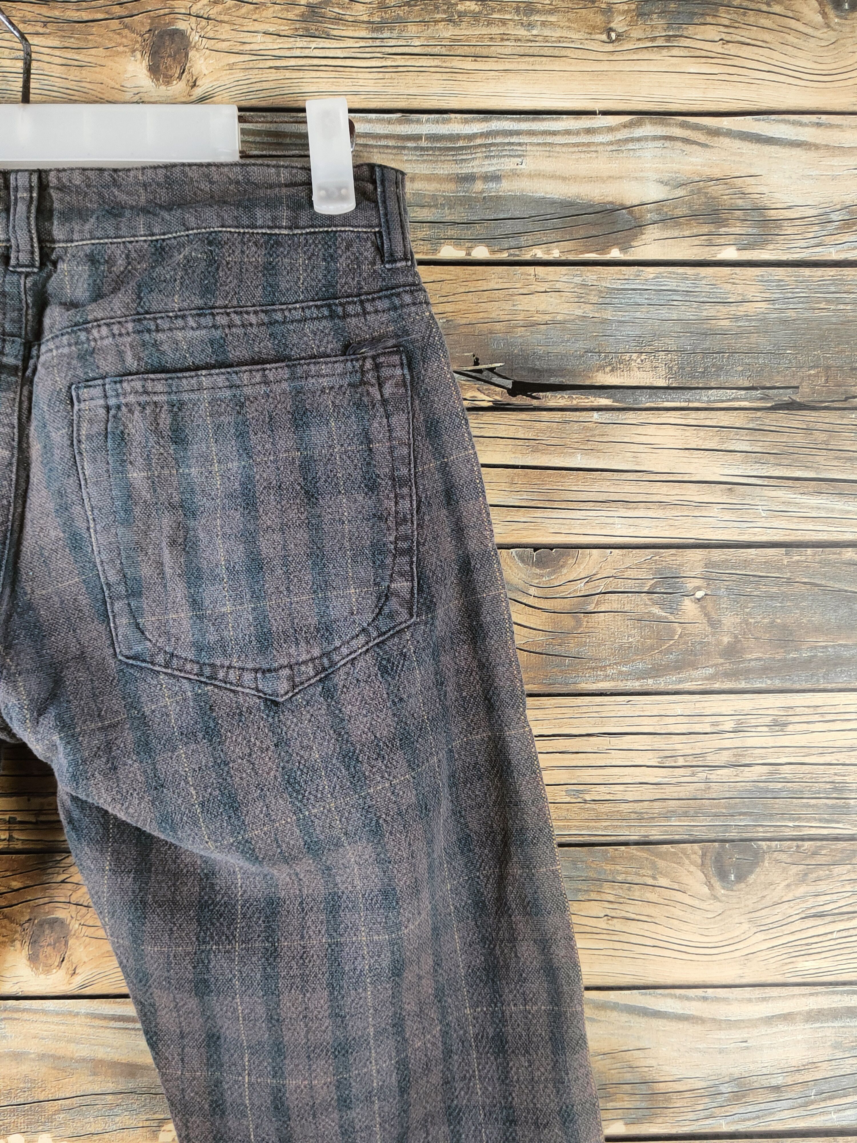 Plus One Clothing DL Plus One Brown Faded Multipocket Casual Pants #46-328 Size 28" / US 6 / IT 42 - 10 Thumbnail