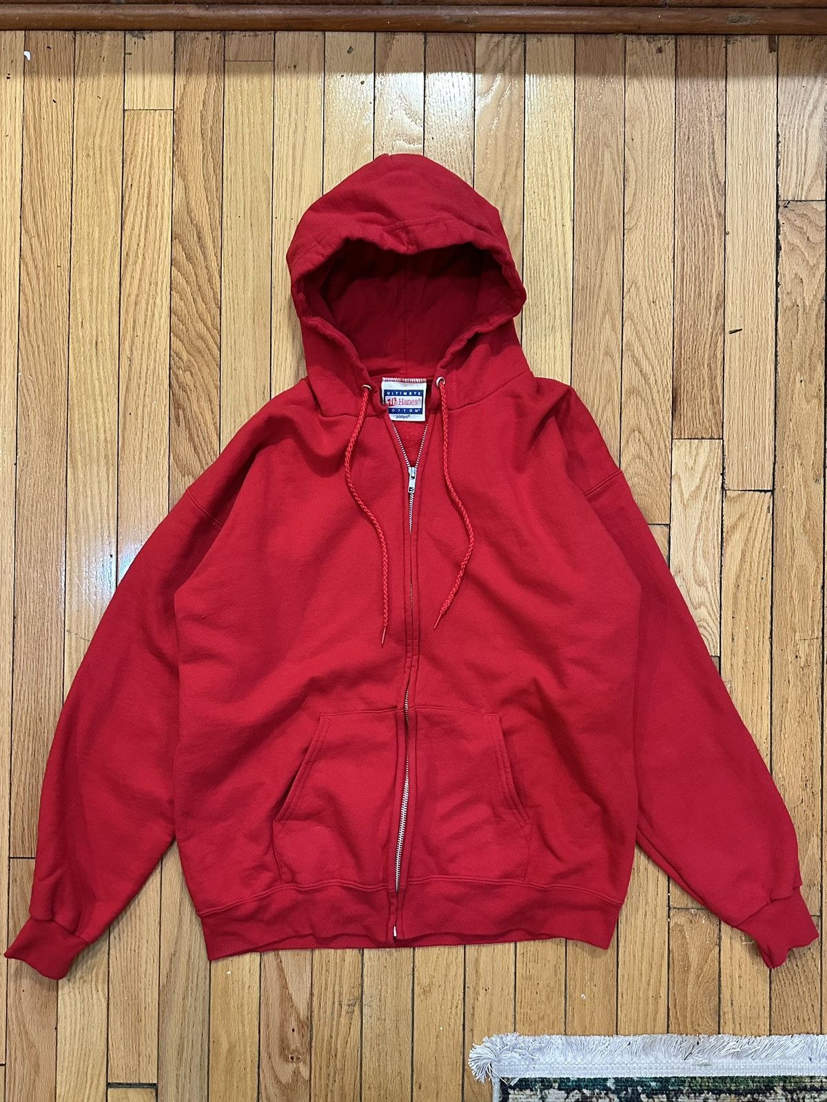 Hanes Vintage Hanes Ultimate Cotton Zip-Up Sweatshirt Size US M / EU 48-50 / 2 - 1 Thumbnail