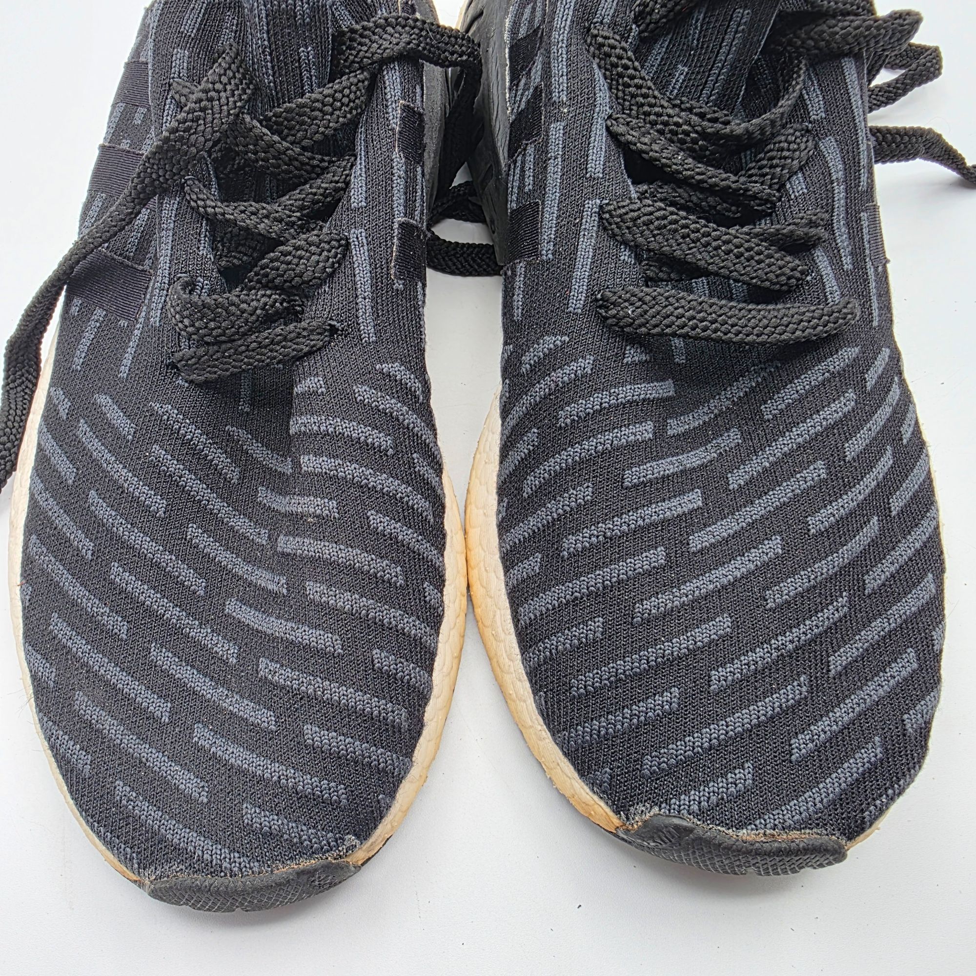 Adidas Adidas NMD_R2 PK Mens 11 Black Primeknit Running Shoes Sampl Size US 11 / EU 44 - 10 Thumbnail