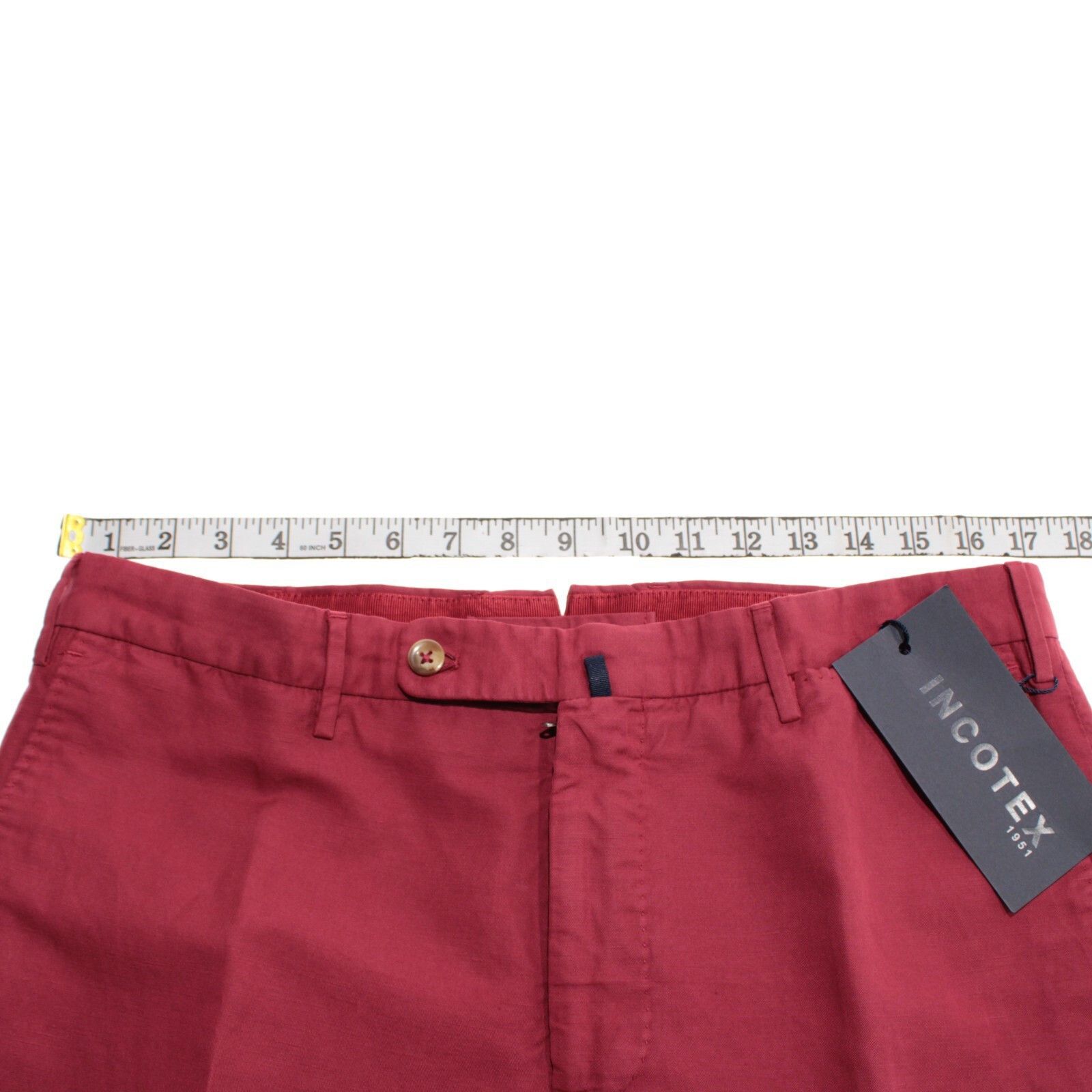 Incotex INCOTEX New with tags Chino Size 34 US In Red Size US 34 / EU 50 - 8 Thumbnail