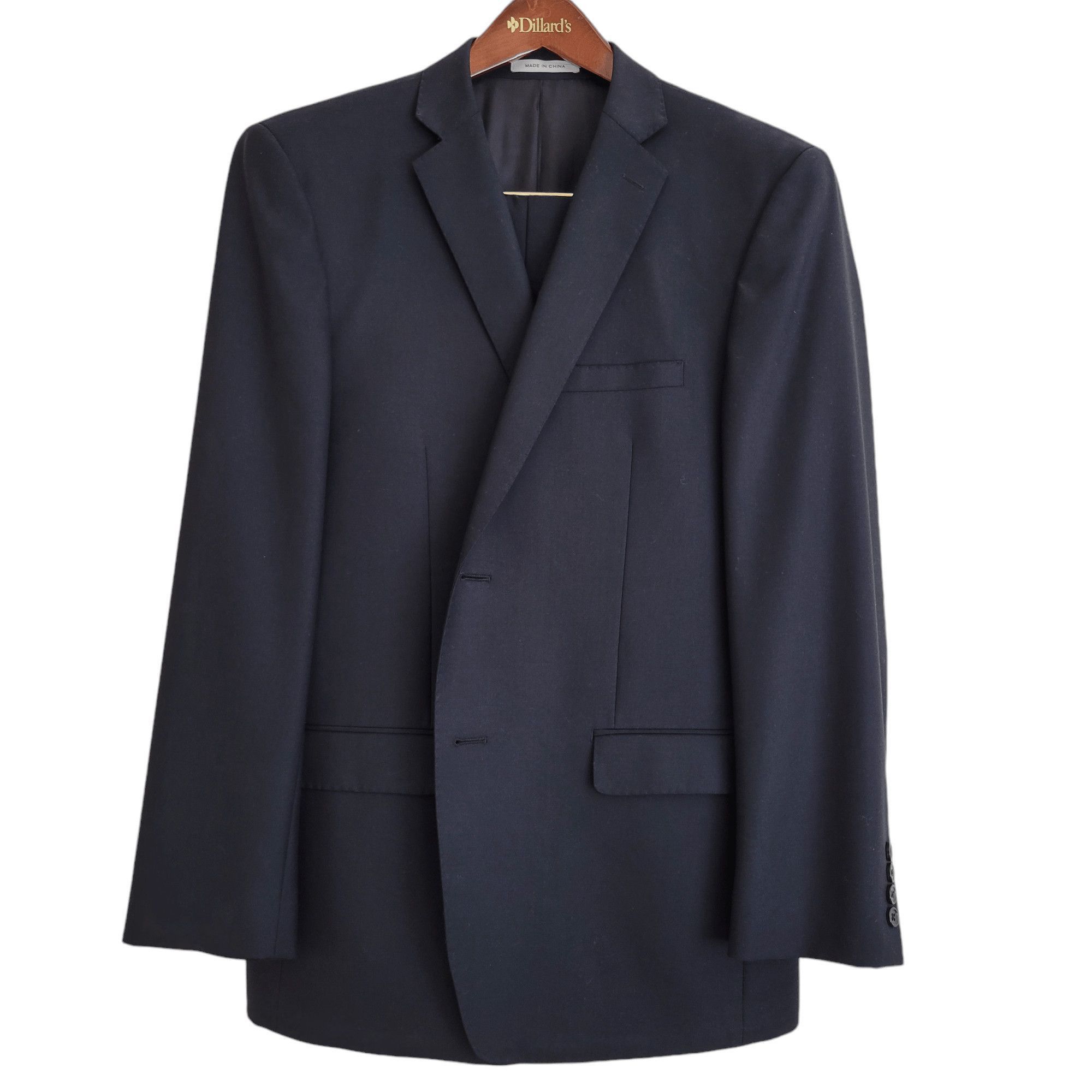 Calvin Klein Calvin Klein Wool Cashmere 2-Button Suit Men's. Size 42R. Size 42R - 1 Thumbnail
