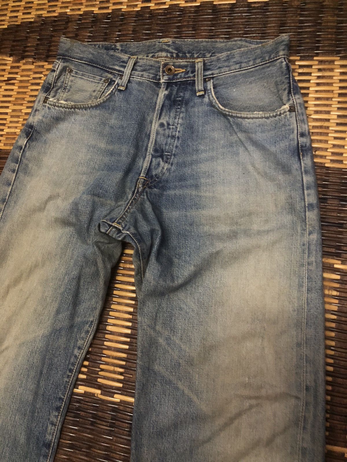 Edwin × Evisu Vintage Edwin Custom Made Evisu Selvedge Jeans Size US 32 / EU 48 - 4 Thumbnail