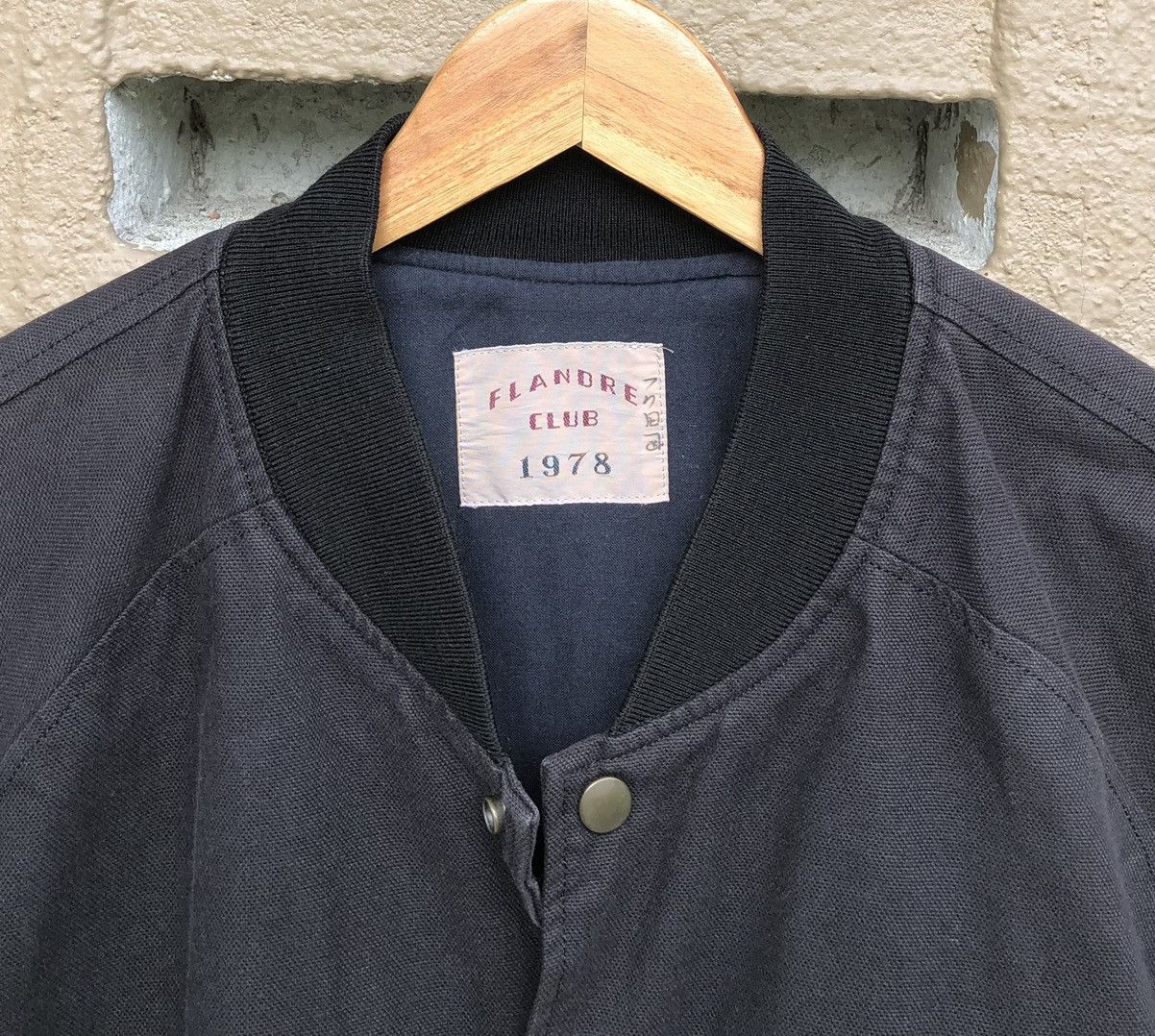 Vintage Vintage Flandre Club 1978 Khakis Bomber Jacket Size US M / EU 48-50 / 2 - 11 Thumbnail